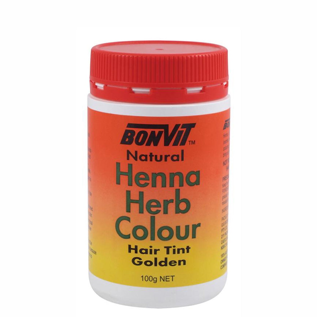 Bon Henna Powder Golden - Premium Natural Hair & Body Art Dye for Tattoos, Mehndi, and DIY Beauty - Perfect for Weddings, Festivals, and Creative Body Art