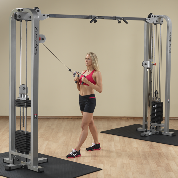 Pro Clubline Cable Crossover Machine - Premium Gym Equipment for Strength Training & Muscle Building - Perfect for Home & Commercial Gyms