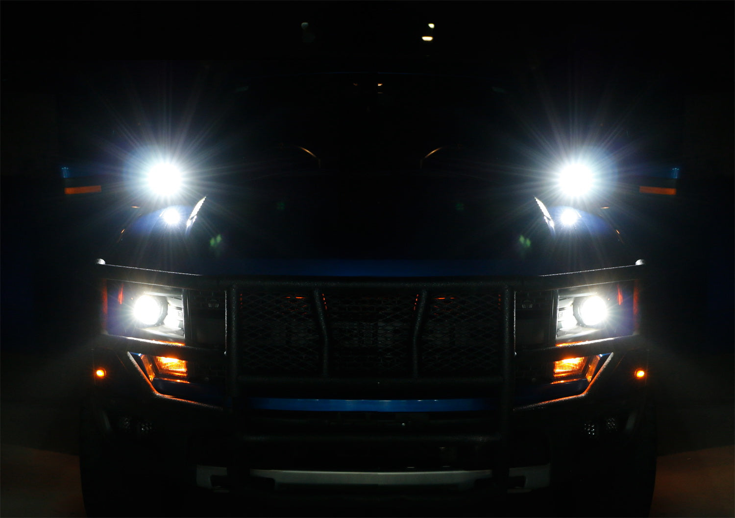 40W CREE LED Pod Lights with A-Pillar Mount Brackets & Wiring Kit - Compatible with Ford F-150 Raptor - Off-Road Lighting for Trucks, ATVs, and Jeeps - Waterproof Spot Lights for Night Driving, Camping, and Outdoor Adventures