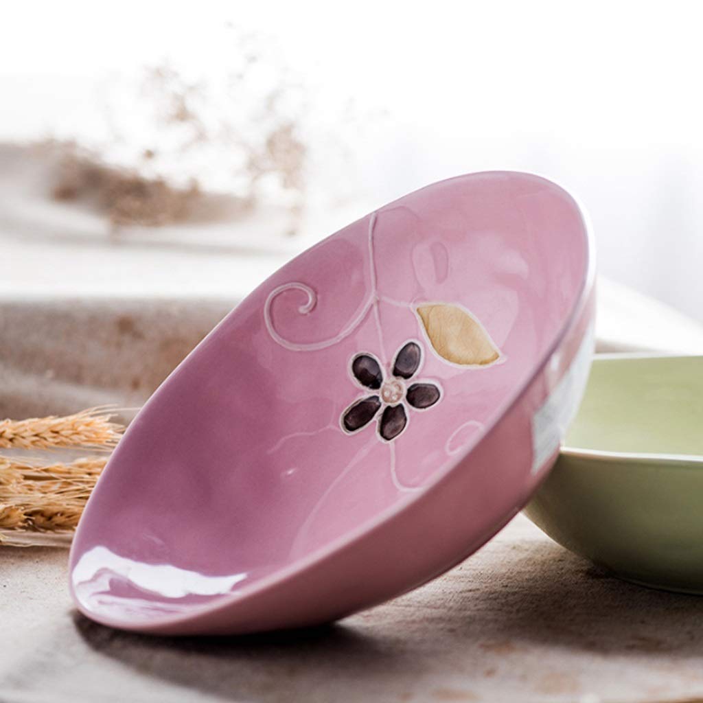 Premium SGSG Porcelain Salad & Soup Bowls - Stackable Large Round Serving Bowls for Pasta, Fruit, Cereal - Elegant White Ceramic Tableware for Dining, Entertaining & Restaurant Use
