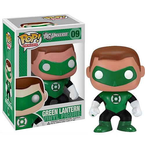 DC Universe Pop! Vinyl Figure - Green Lantern Collectible [09] - Perfect for Superhero Fans, Comic Book Collectors & Home Office Decor