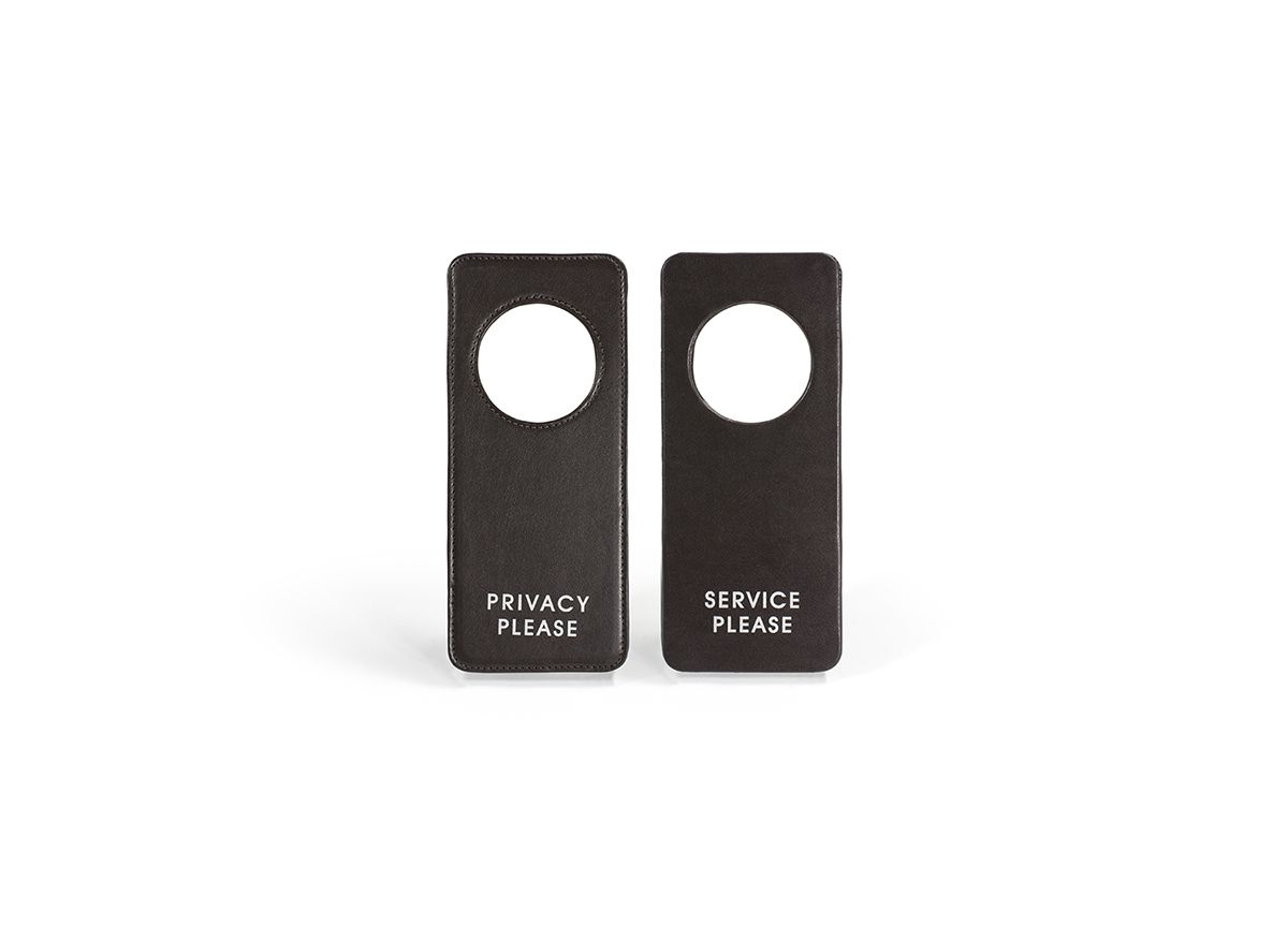 FOH London Premium Door Hangers - 24 Pack | Elegant & Durable for Hotels, Offices & Home Use