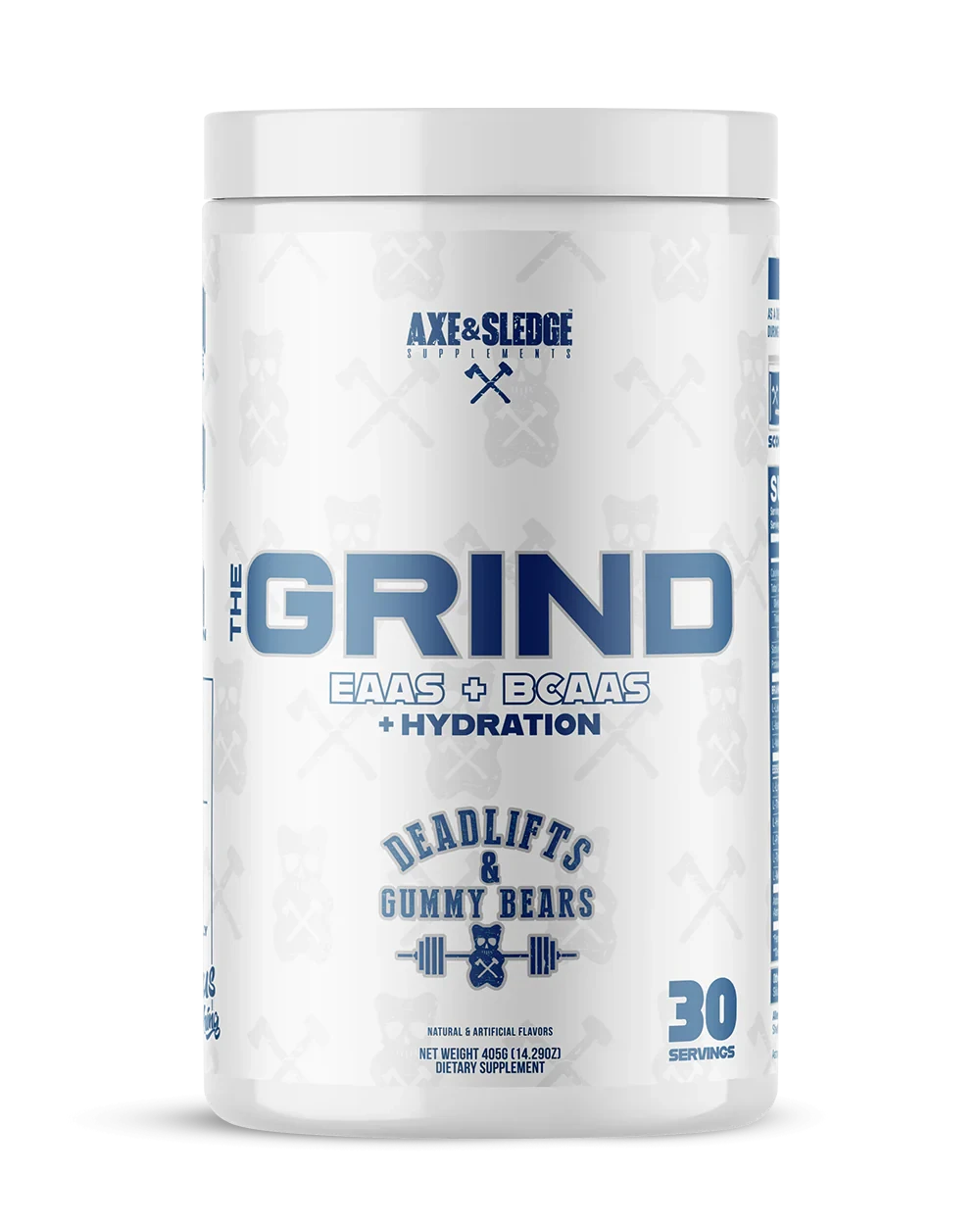 Axe & Sledge The Grind EAAS Pre-Workout Powder with Hydration Support - Boost Energy & Endurance for Intense Gym Sessions & Athletic Performance