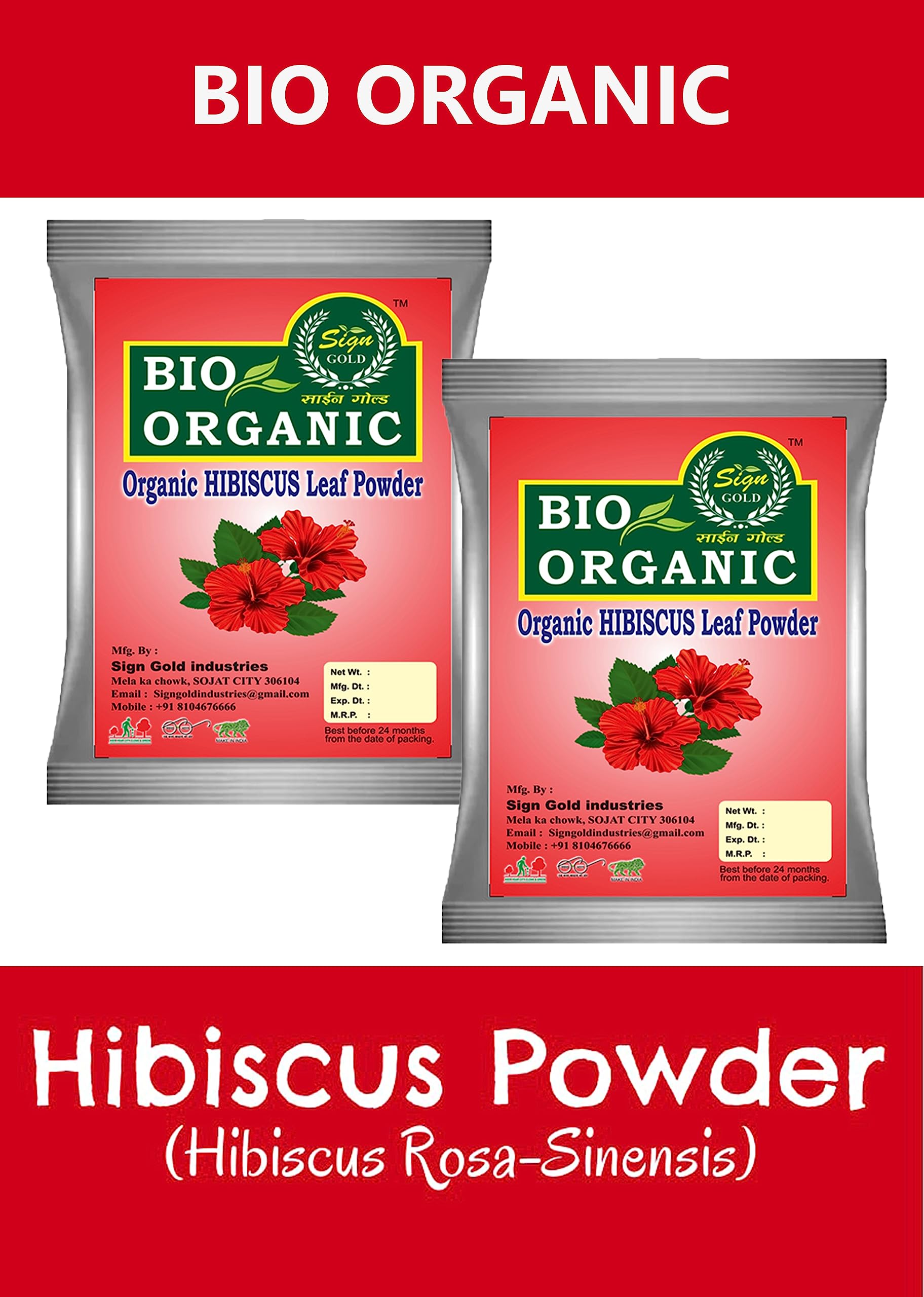 Premium Organic Hibiscus Leaf Powder for Hair Growth & Skin Care - 200g | Natural Hair Mask, Face Scrub & DIY Beauty Recipes | Perfect for Homemade Hair Treatments & Glowing Skin