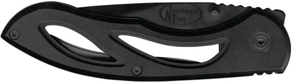 Performance Tool W9340 Northwest Trail Tactical Folding Knife - Durable Outdoor Survival Knife for Camping, Hiking & Hunting | High Carbon Steel Blade with Ergonomic Grip