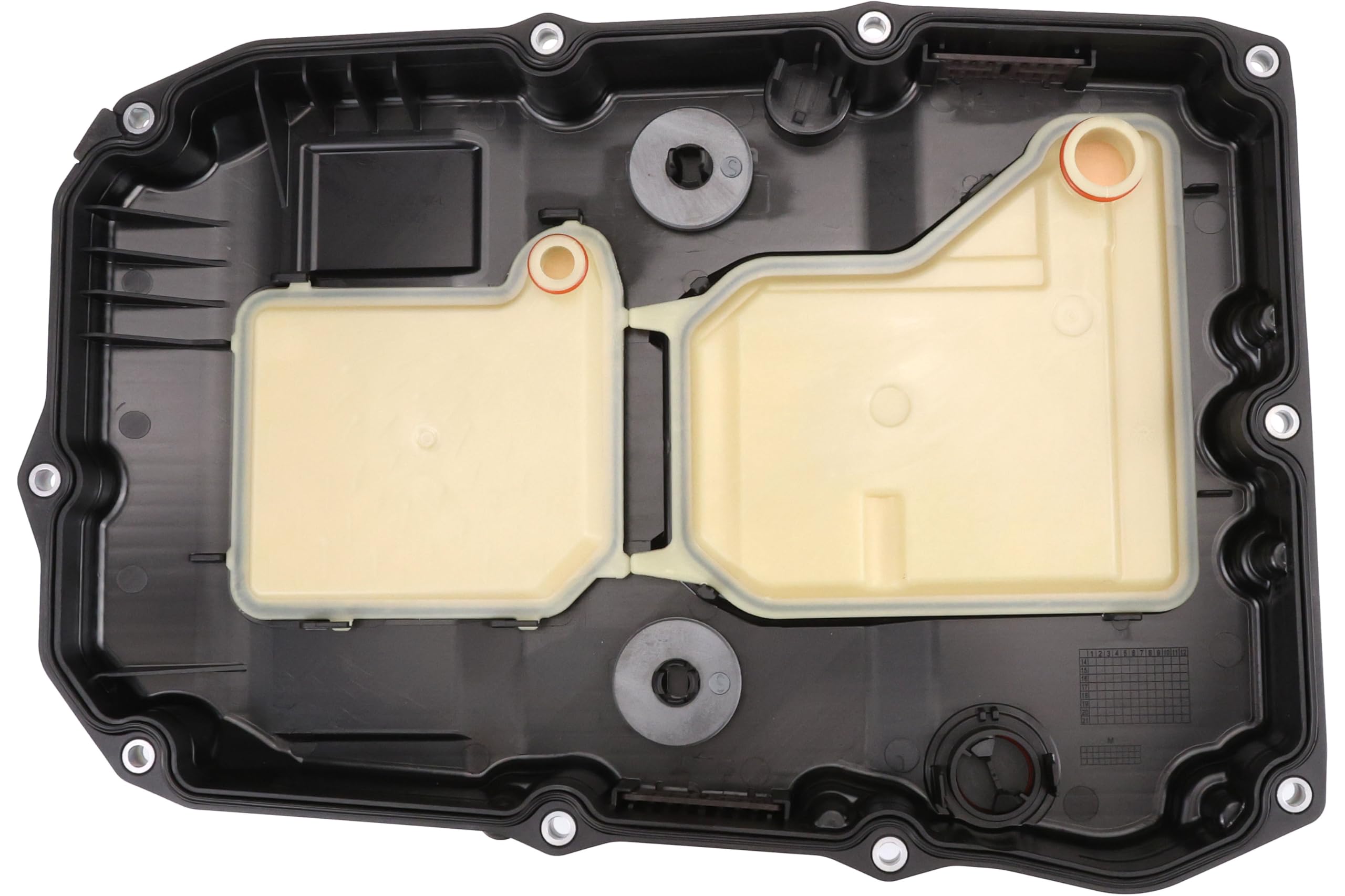 URO Parts 7252703707 Transmission Oil Pan & Filter Kit - Includes Oil Pan, Filter, Gasket & Drain Plug - Perfect for Automatic Transmission Repair & Maintenance