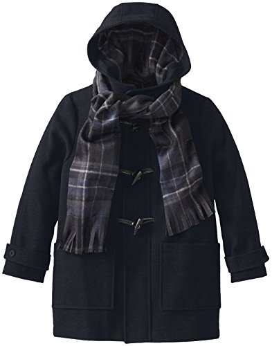 Rothschild Big Boys' Duffle Coat - Warm Winter Jacket for Kids | Waterproof & Windproof Outdoor Coat for School, Travel & Play