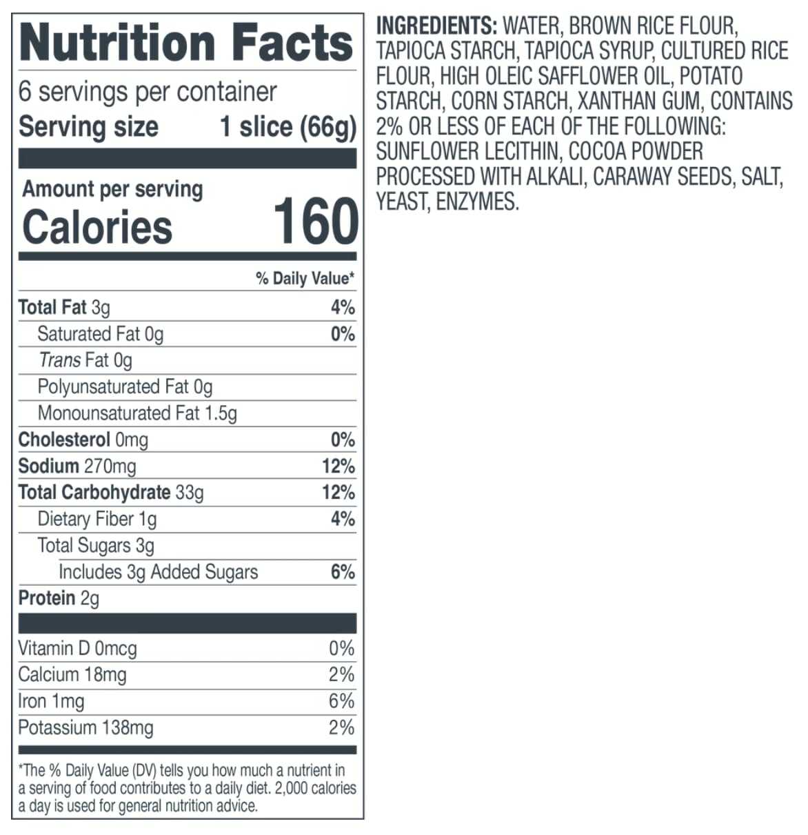 Franz Bakery Gluten Free Deli Style Rye Bread - 2 Pack (2 x 14oz) | Low Carb, Keto Friendly | Perfect for Sandwiches, Toast & Healthy Snacks