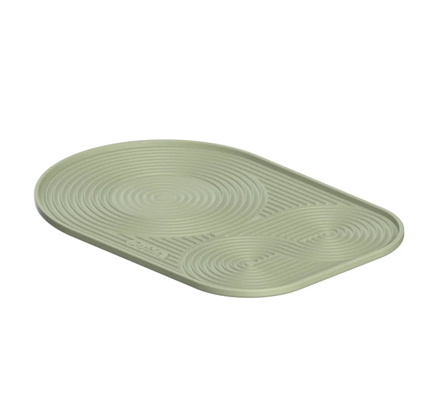 Non-Slip Silicone Coffee Mat - Heat Resistant & Durable for Kitchen Countertops, Perfect for Coffee Makers, Espresso Machines & Hot Drink Stations - Ideal for Home, Office & Cafe Use