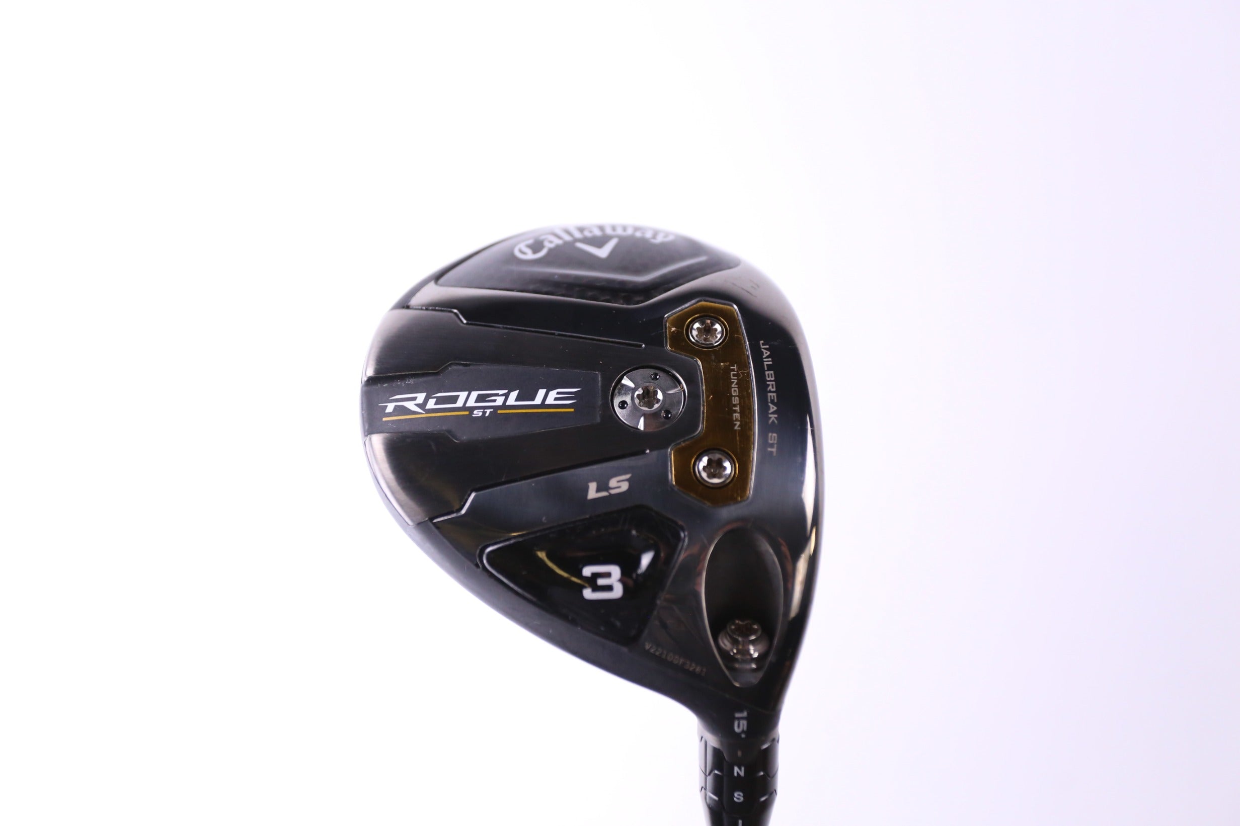 Used Callaway Rogue ST LS 3 Wood Golf Club - Right Handed 15° Regular Flex Driver for Men | Perfect for Long Fairway Shots & Tee Offs