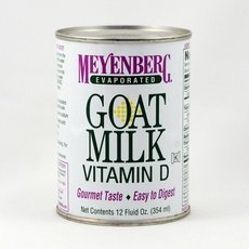Meyenberg Evaporated Goat Milk - 12 Oz (Pack of 24) | Shelf-Stable, Lactose-Free, Rich in Calcium | Perfect for Baking, Coffee Creamer & Cooking