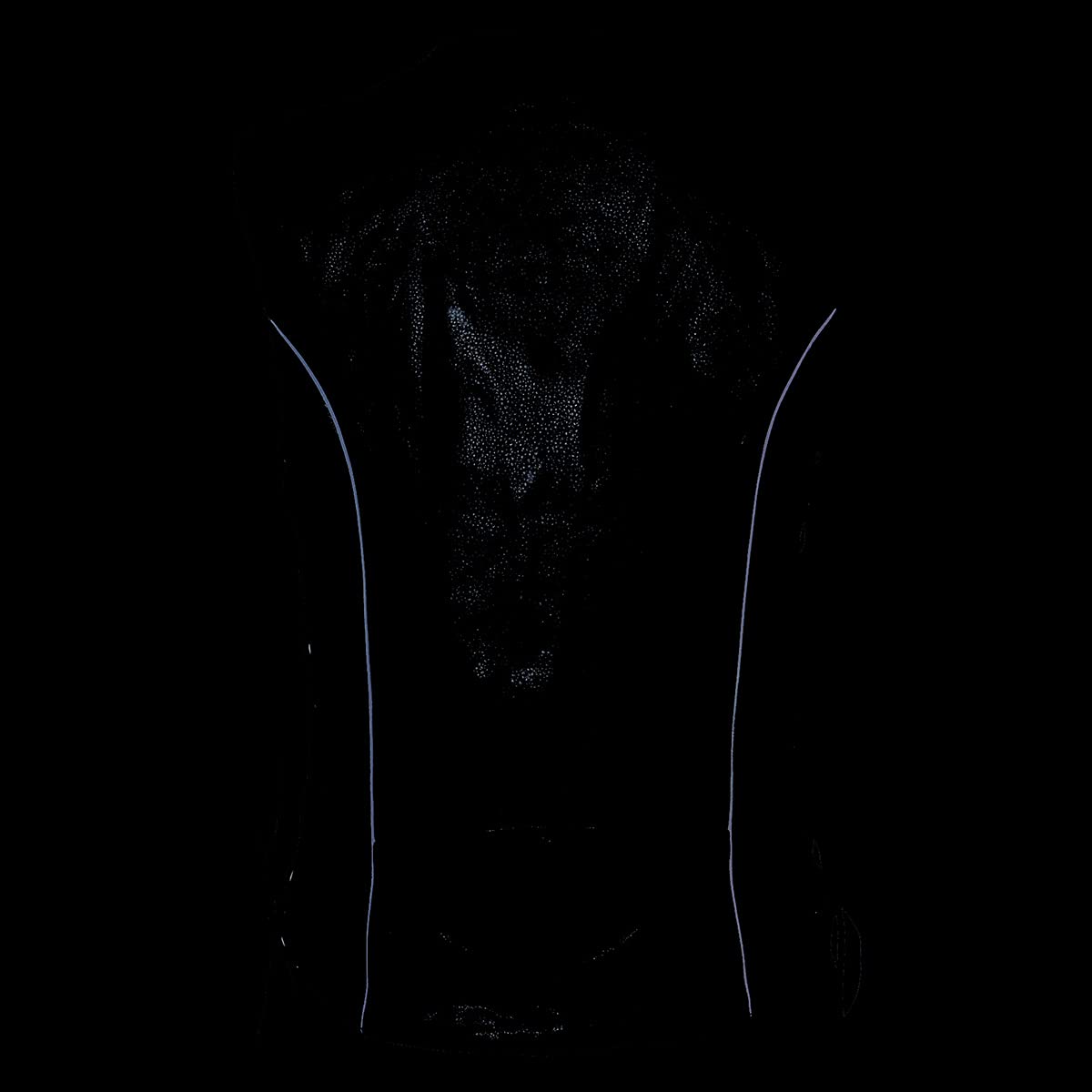 Milwaukee Leather MLL4500 Women's Black Side Lace Leather Vest with Reflective Piping - Stylish Motorcycle Riding Gear for Harley Davidson & Cruiser Bikes