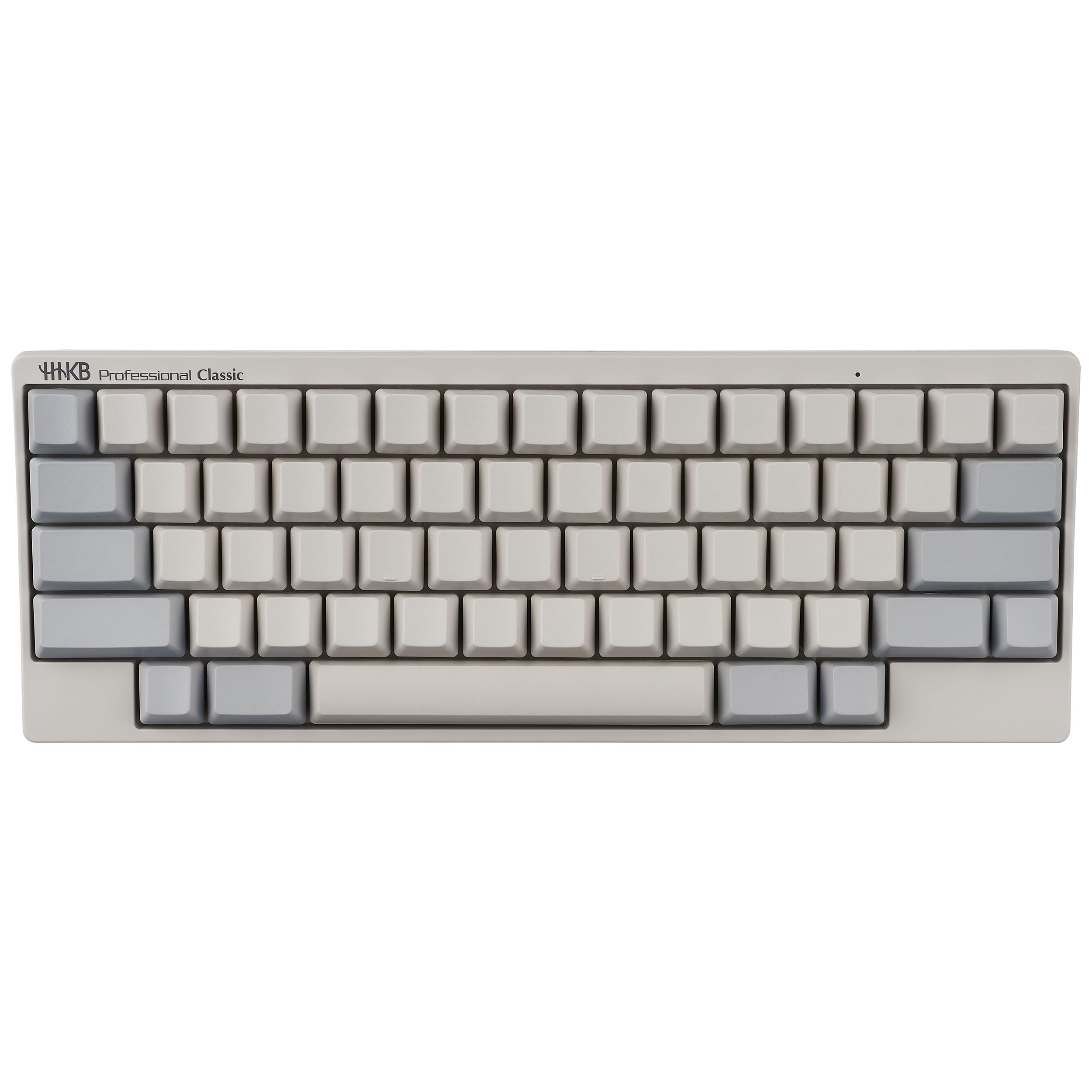Happy Hacking Keyboard Professional Classic - Wired USB Mechanical Keyboard for Mac & Windows (White, Blank Keys) - Ideal for Programmers, Writers & Minimalist Workspaces