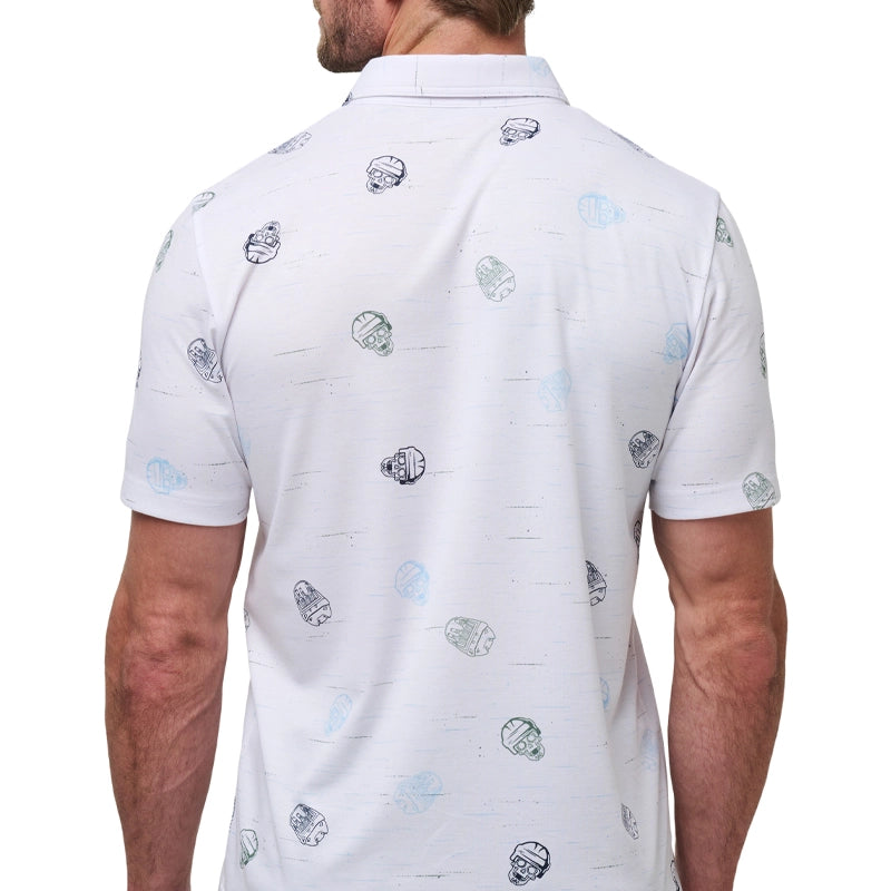 Bauer Travis Mathew Mitts Off Polo Shirt - Men's Performance Golf & Casual Wear for Comfort & Style on the Course or Everyday Outings