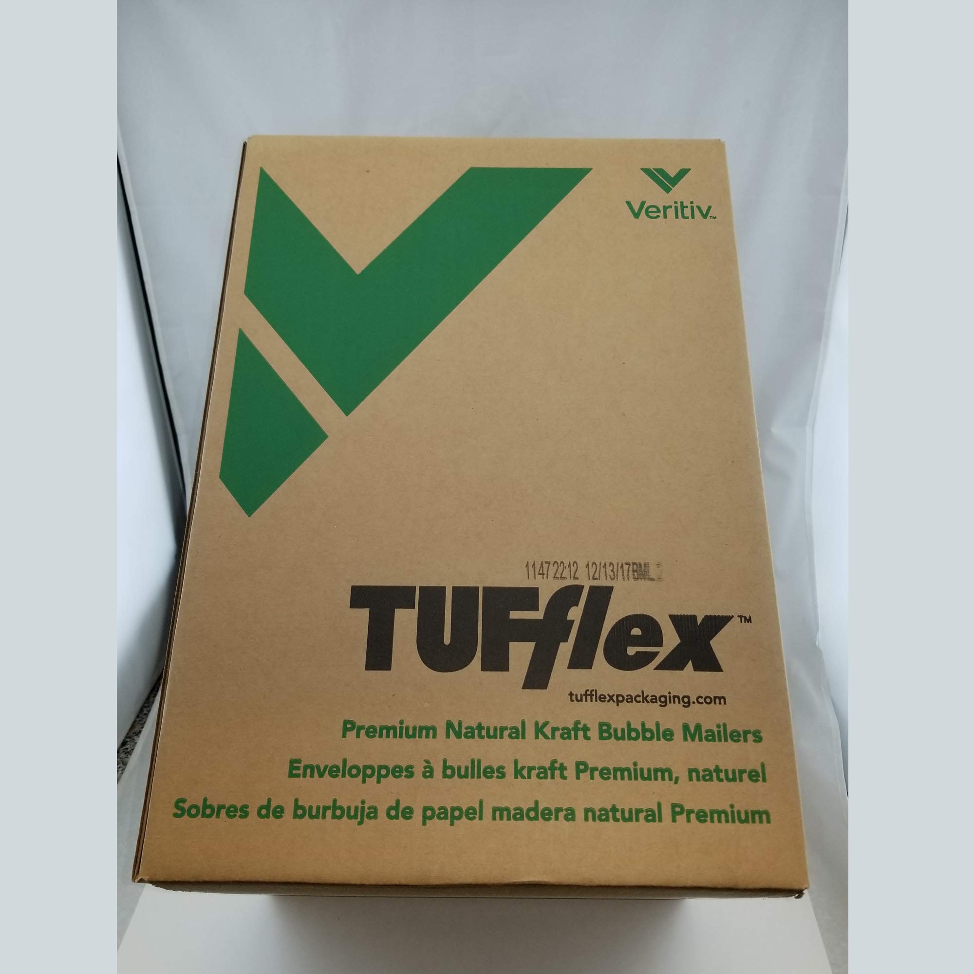 Premium Natural Kraft Bubble Mailers #6 (12.5