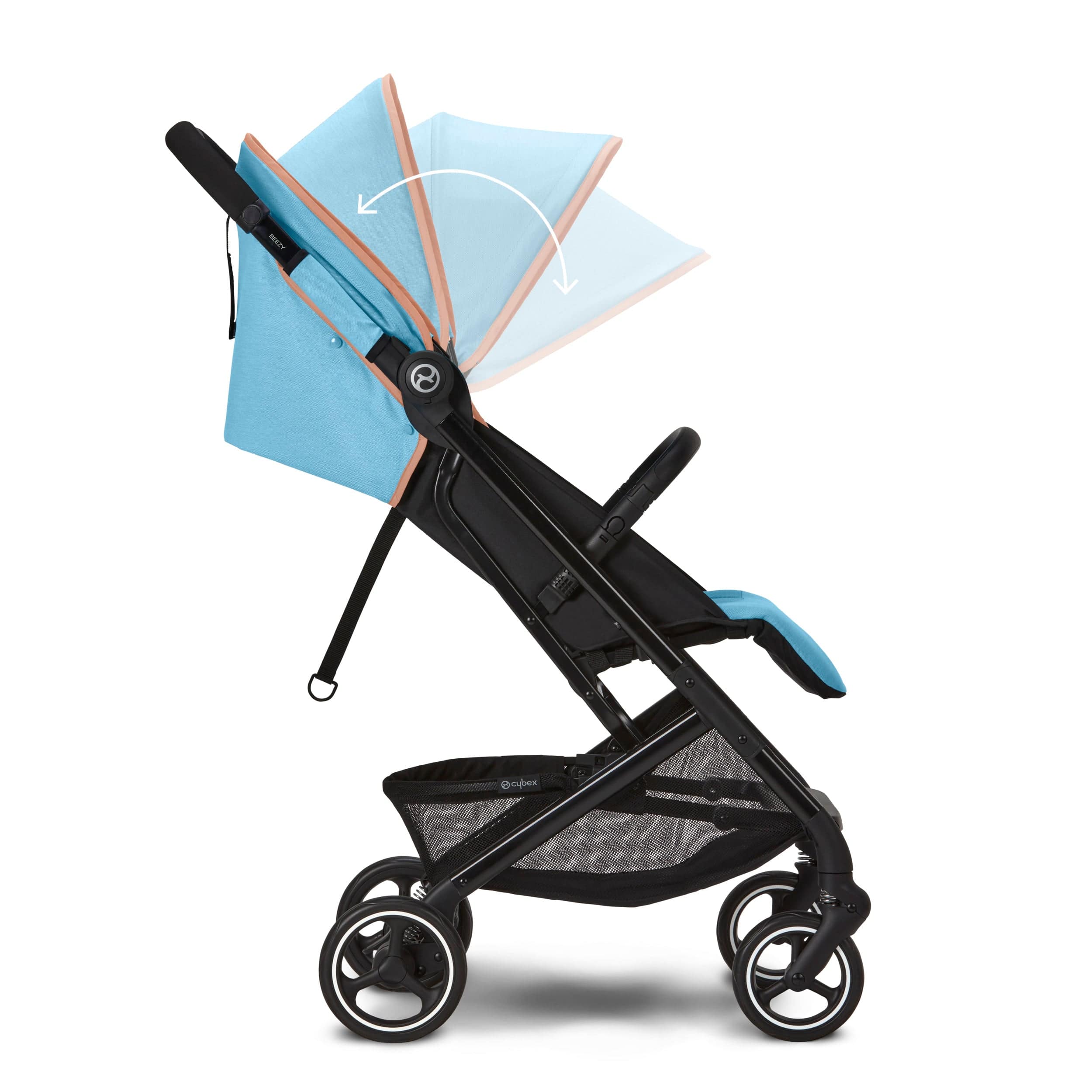 Cybex Beezy 2 Lightweight Compact Stroller for Travel & Everyday Use - Foldable Baby Stroller with Sun Canopy & Storage Basket | Perfect for Shopping, Walks & Airports