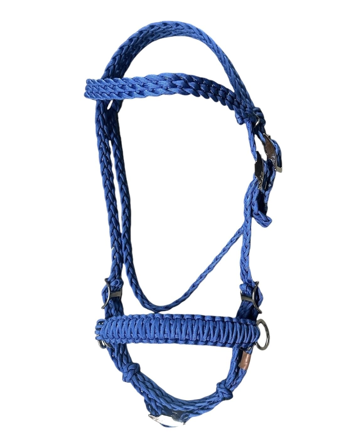Bitless Bridle Hackamore - Side Pull Horse Tack for Gentle Riding