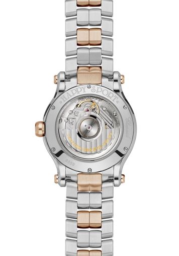 Chopard Happy Sport Ladies Watch - Stainless Steel & Ethical Rose Gold with Diamonds | Luxury Women's Timepiece for Everyday Wear, Special Occasions & Gift Giving