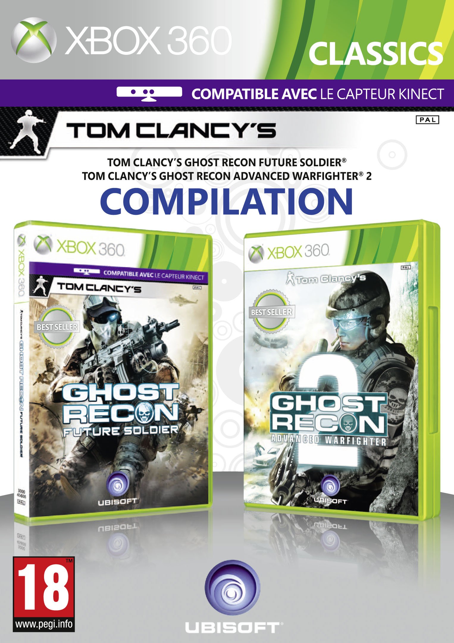 Ghost Recon: Future Soldier & Ghost Recon: Advanced Warfighter 2 - Action-Packed Military Shooter Games Bundle for PC | Tactical Combat & Team Strategy | Perfect for FPS Fans & Military Simulation Enthusiasts