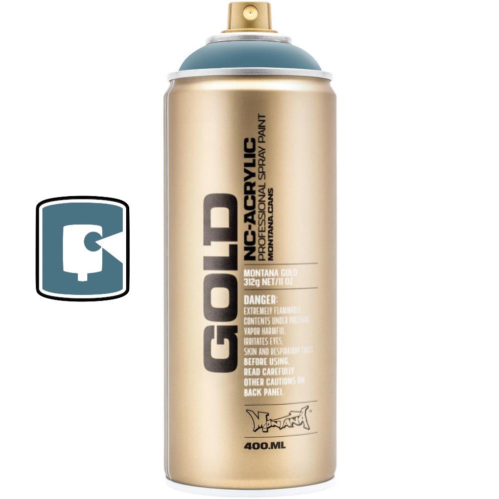 Mt. Fuji 400ML Montana Gold Spray Paint - Premium Metallic Finish for Graffiti, Art & DIY Projects - Perfect for Outdoor Murals, Furniture Upcycling & Metal Crafting