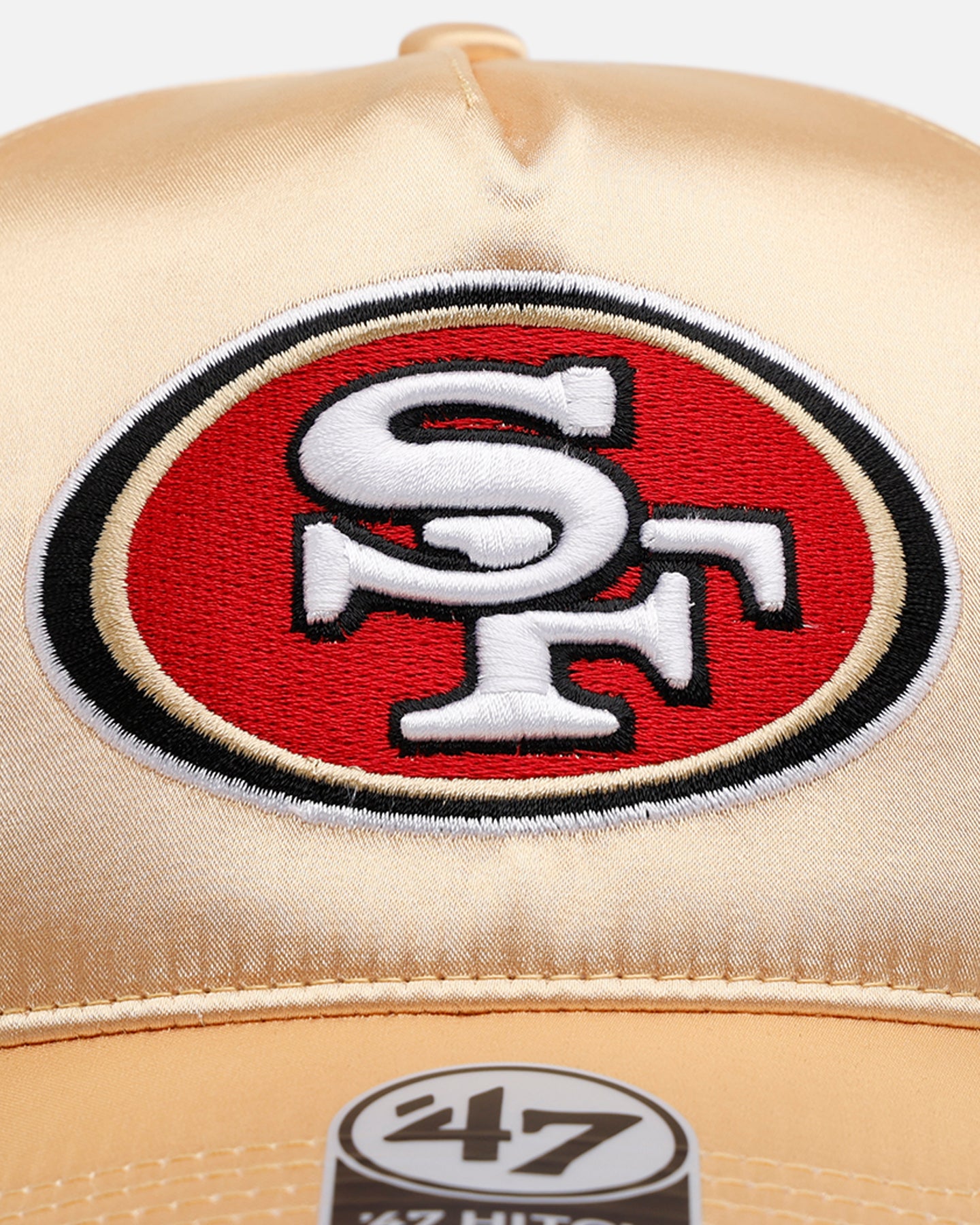 47 Brand San Francisco 49ers 'Silky Way' Snapback Hat - Light Gold Adjustable Baseball Cap for Men & Women - Perfect for Game Day, Sports Events & Casual Wear