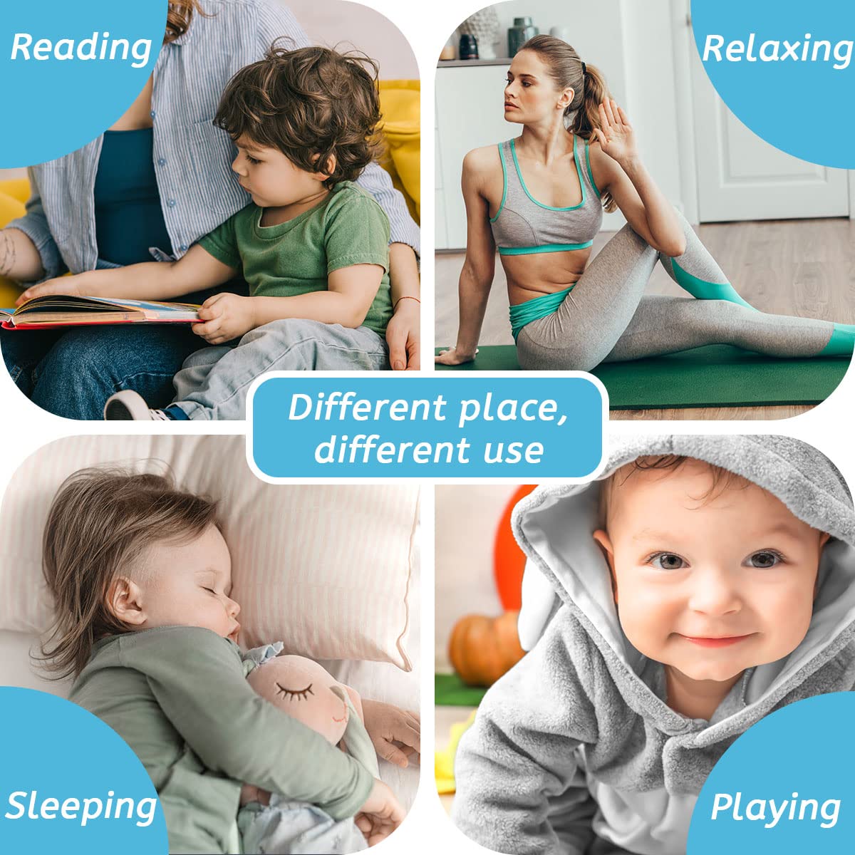 White Noise Machine for Sleep - 30 Soothing Sounds, Headphone Jack, 5 Timer Settings & Memory Function | Portable Sound Therapy for Babies, Adults, Office & Travel