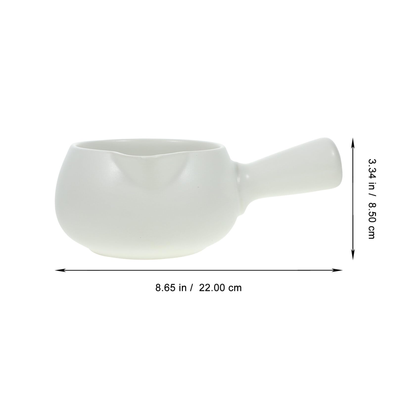 Luxshiny 700ml Ceramic Soup Pot - Nonstick Stovetop Noodle Pan with Lid, Easy to Clean, Ideal for Cooking Soups, Stews & Ramen | Perfect for Home Kitchen, Camping & Dorm Use