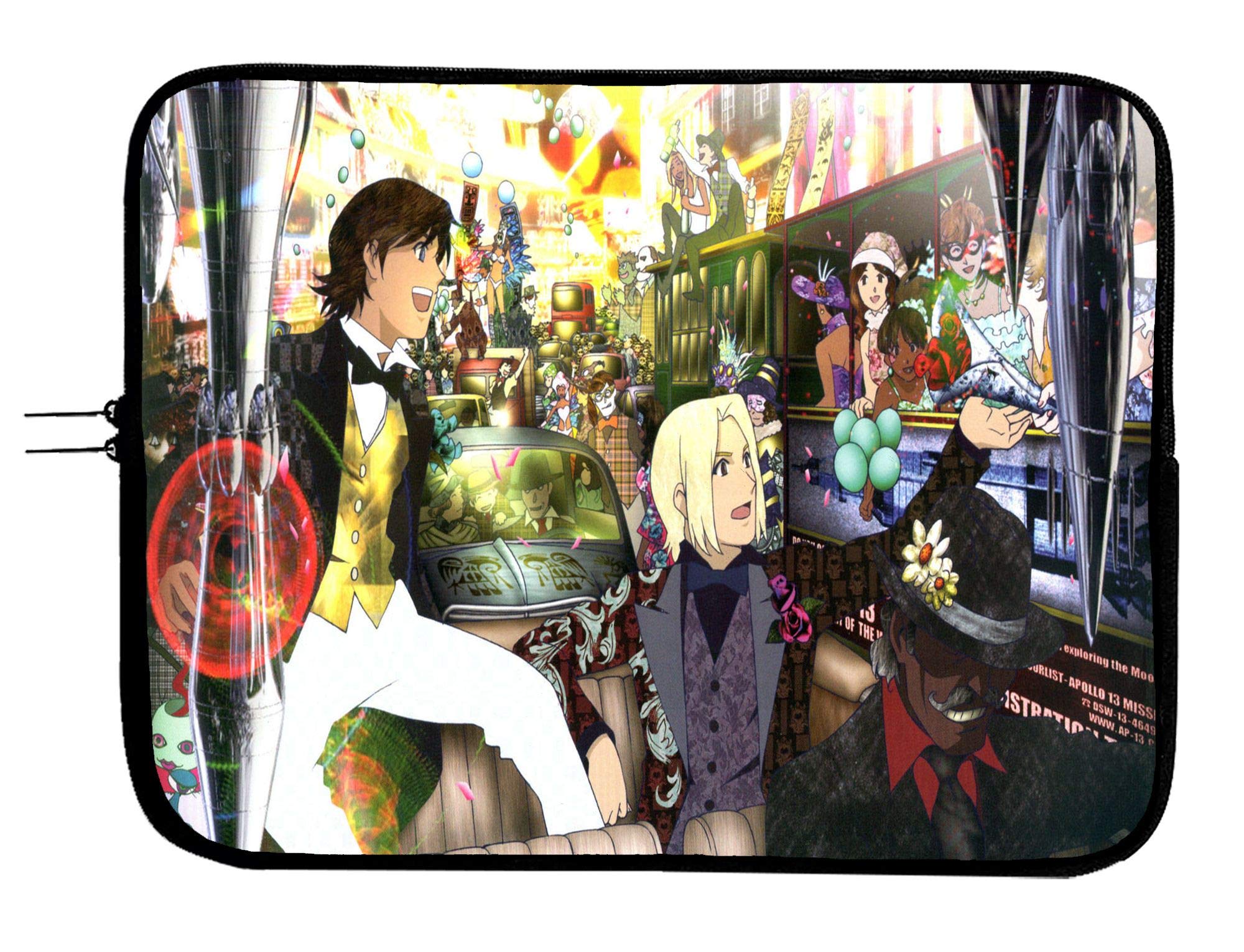The Count of Monte Cristo Anime Laptop Sleeve Bag - 13 Inch Tablet & Computer Case for Stylish Protection - Fits All 13.3