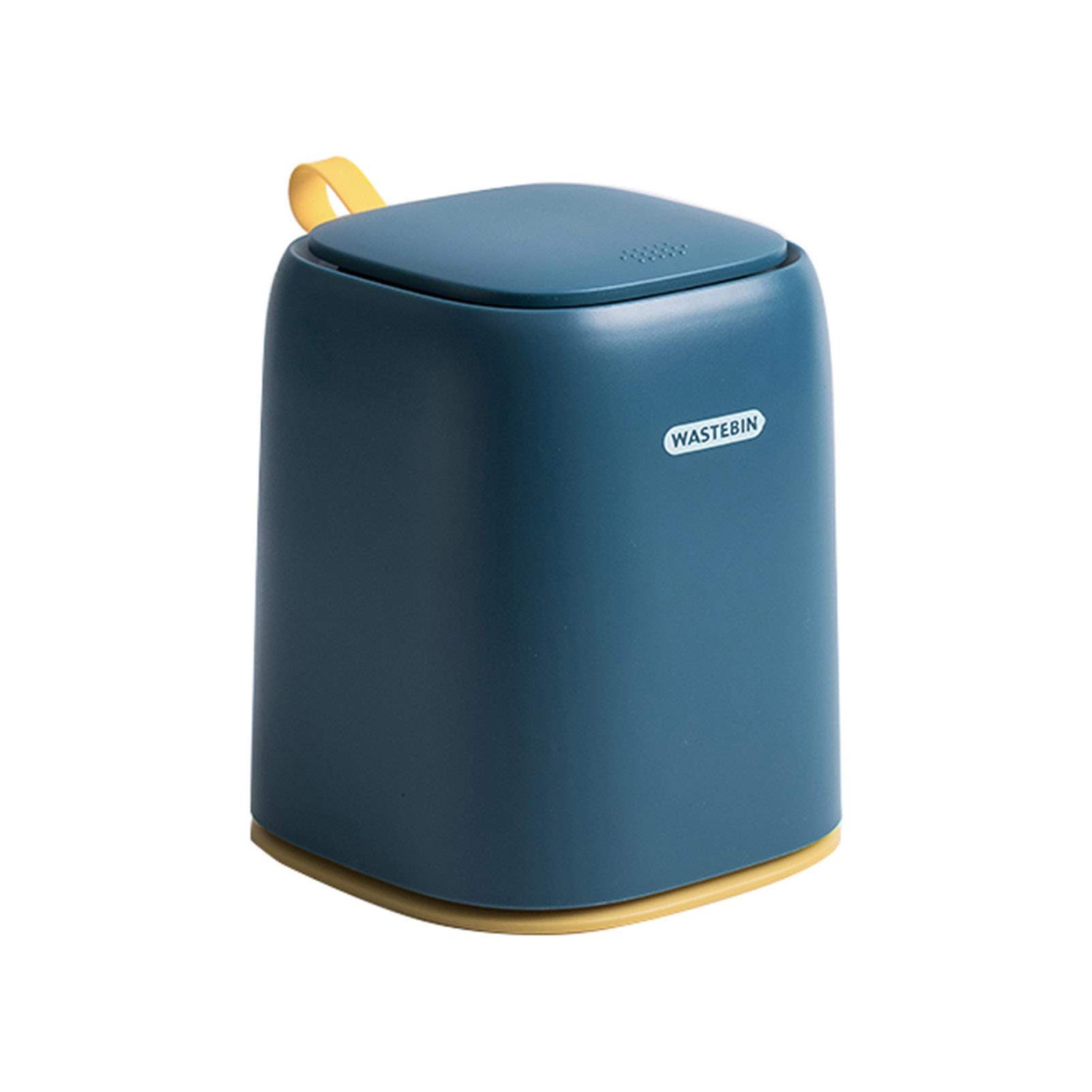 Mini Countertop Trash Can - Small Desktop Waste Bin for Home, Kitchen, Bathroom & Office Use | Compact Garbage Bin for Desks, Countertops, Nightstands & Small Spaces
