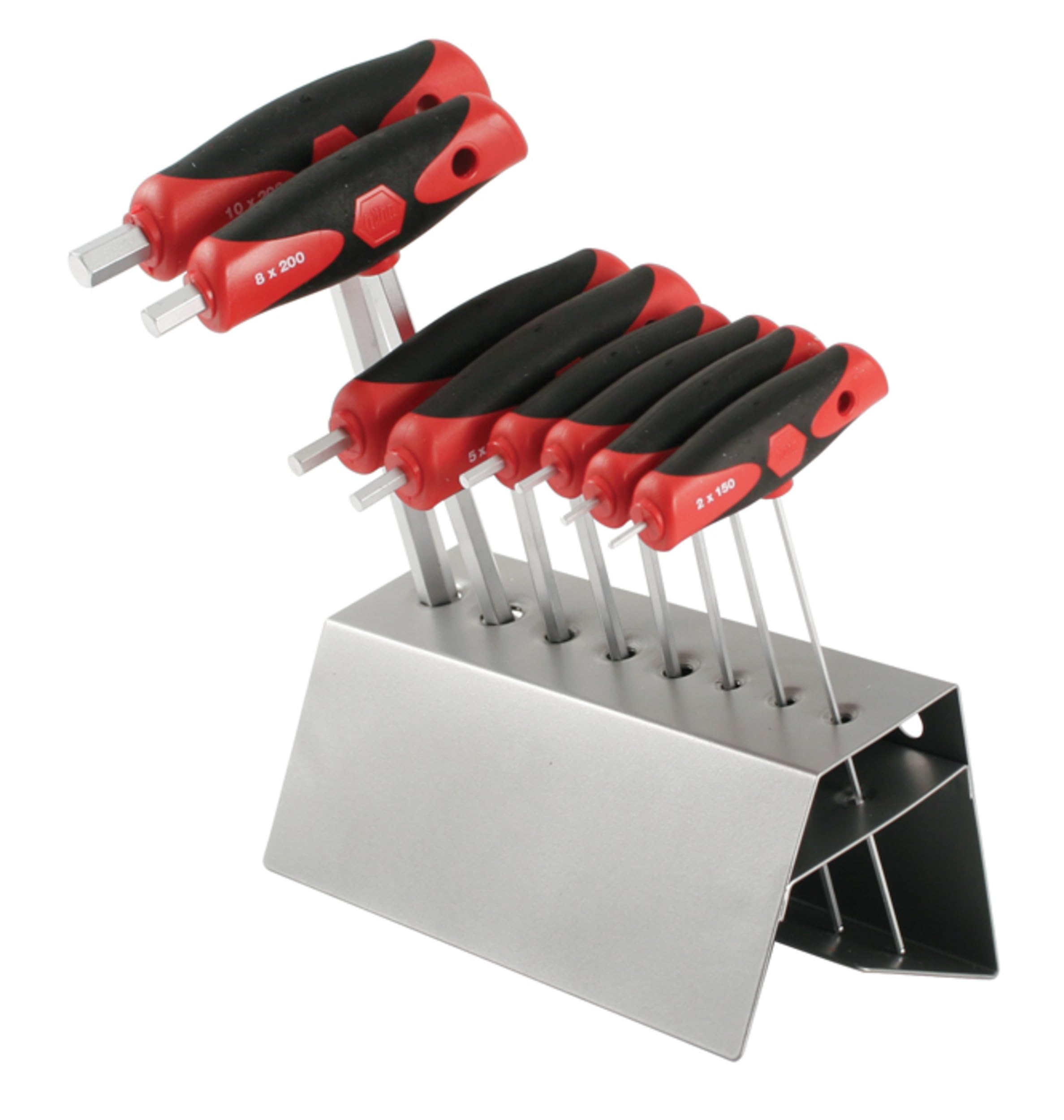 Premium Soft Grip Dual Drive T-Handle 8-Piece Set - Ergonomic Hand Tools for Automotive Repair & DIY Projects - Perfect for Mechanics, Home Improvement & Garage Use