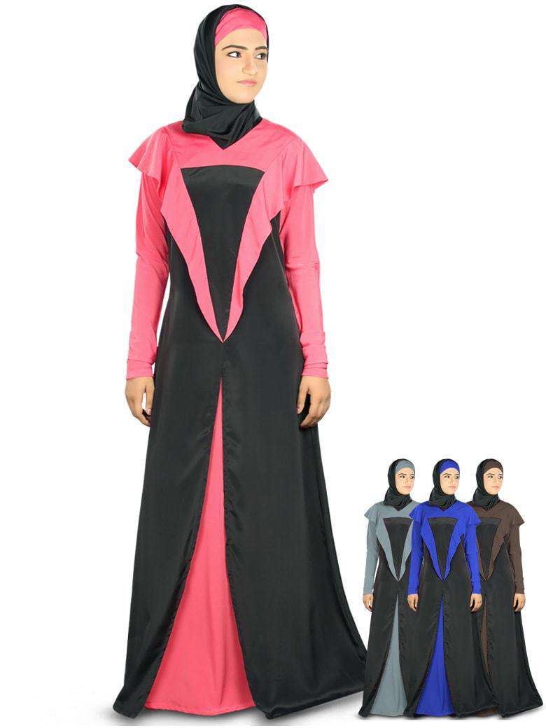 Juhainah Abaya - Elegant Muslim Women's Prayer Dress for Modest Fashion & Islamic Occasions | Perfect for Prayer, Weddings & Special Events