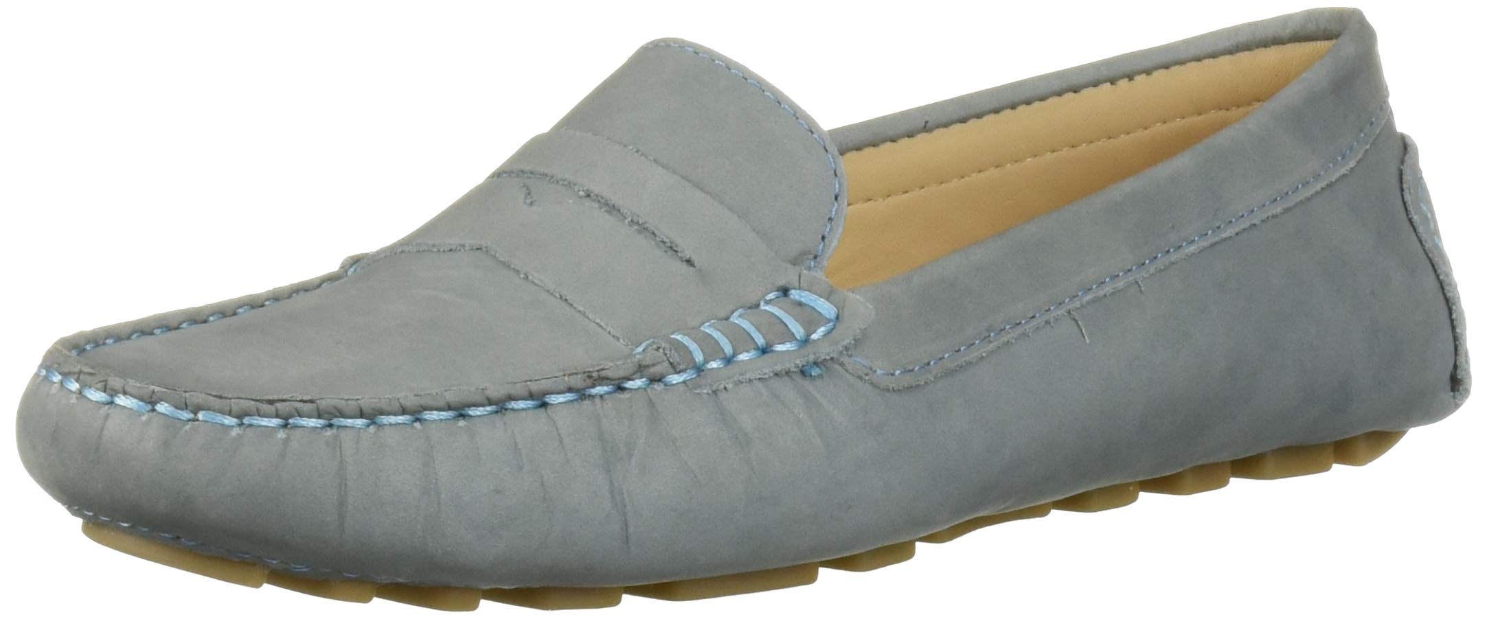 Driver Club USA Women's Genuine Leather Loafers - Handcrafted in Brazil - Comfortable Naples Driving Shoes for Women | Perfect for Work, Travel & Casual Outfits