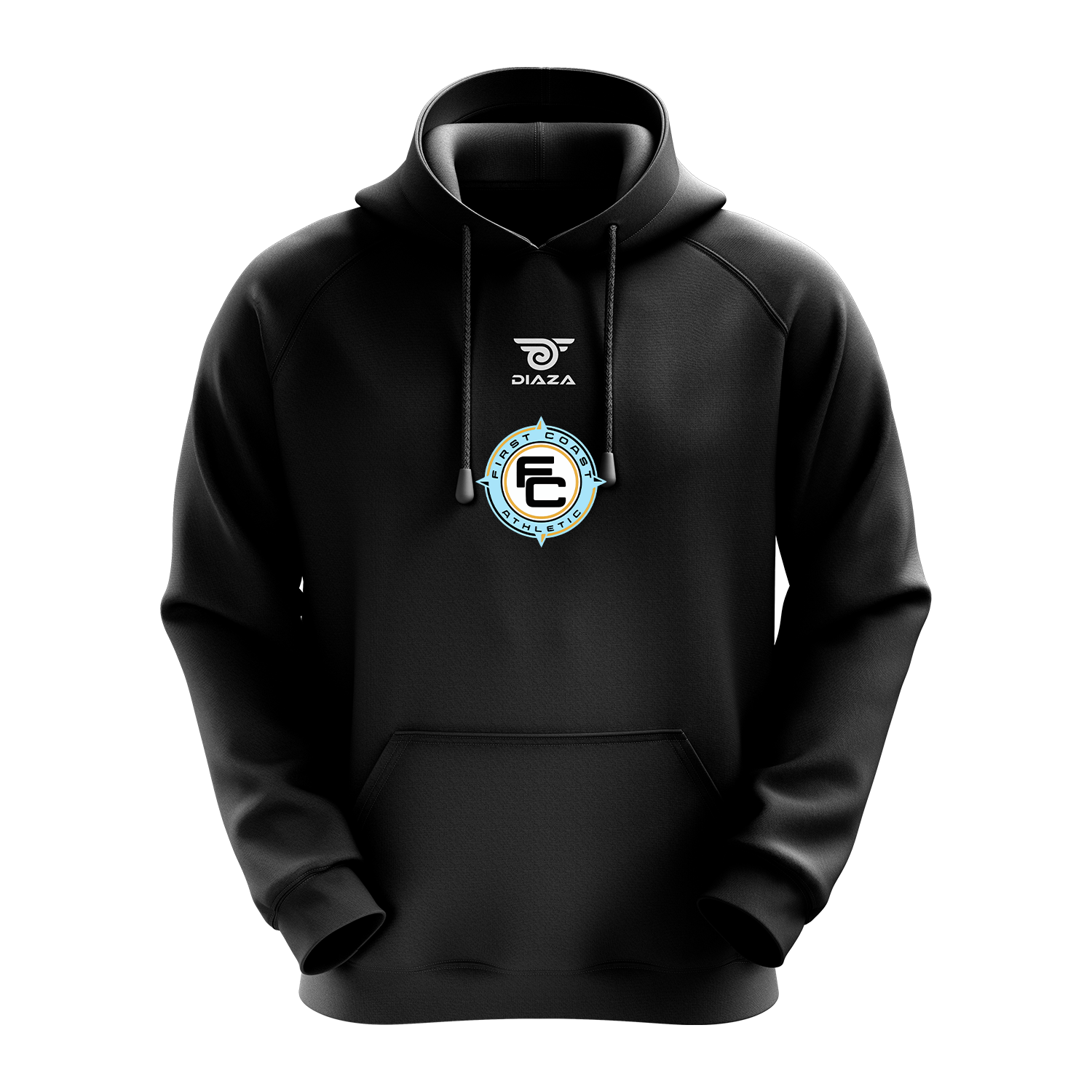First Coast Athletic Dark Sky Casual Hoodie - Lightweight & Comfortable Pullover for Men & Women - Perfect for Outdoor Activities, Running, and Relaxing