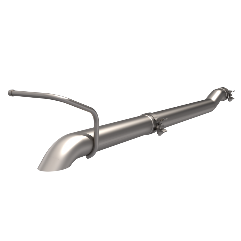2007-2018 Jeep Wrangler JK QTP Crawler Eliminator Cat-Back Exhaust System - Off-Road Performance Upgrade for Enhanced Sound & Power