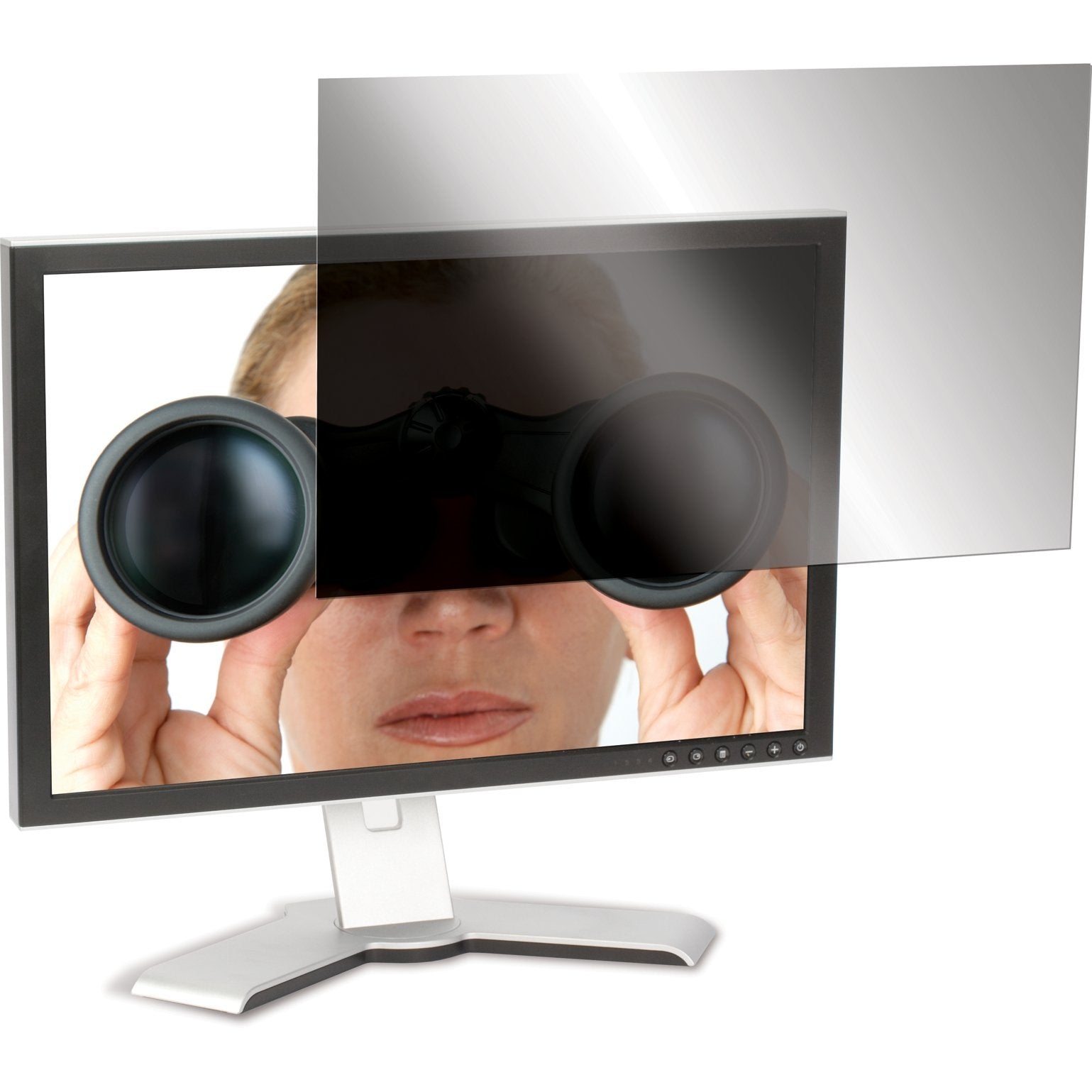 23.4Vu Widescreen Monitor Privacy Screen Protector - Anti-Glare & Blue Light Filter for Office, Gaming & Home Use