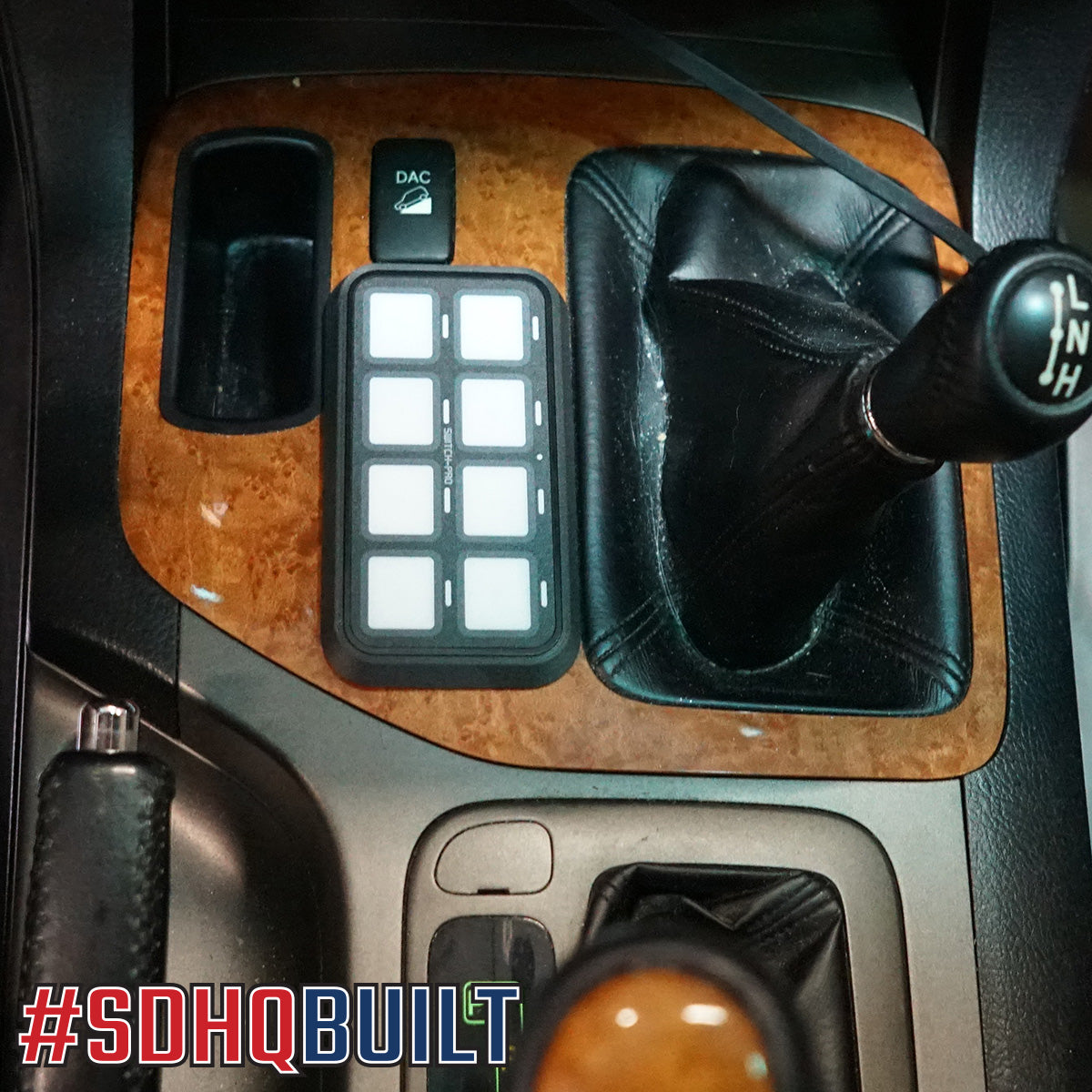 2003-2009 Lexus GX470 SDHQ Built Switch Pros SP 9100 Keypad Mount - Off-Road Accessory for 4x4 Adventure & Overlanding