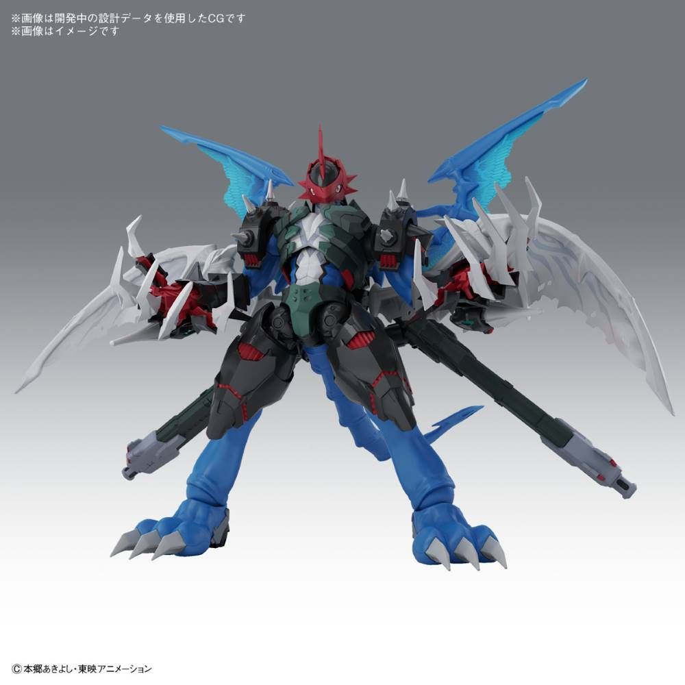 Figure Rise Standard Digimon Adventure 02 Paildramon (Amplified) Model Kit - Build & Display for Anime Fans & Collectors - Perfect for Home Decoration, Gifts & DIY Projects