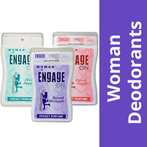 Engage Pocket Perfume Eau de Cologne for Women - 54ml | Long-Lasting Fragrance for Everyday Wear, Office & Date Nights