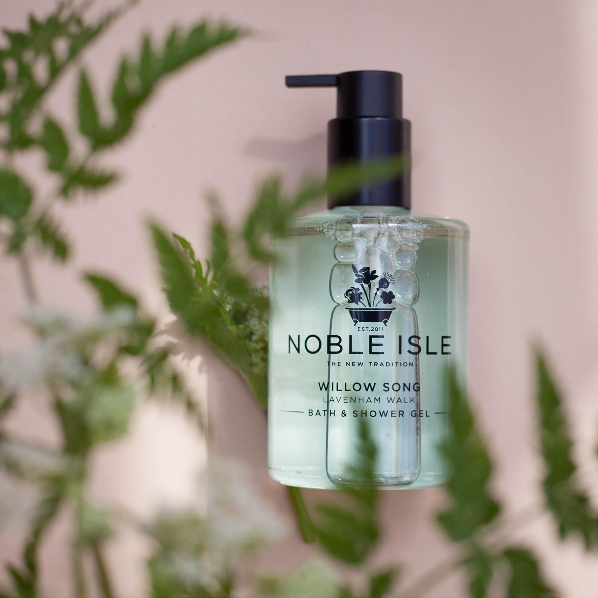 Willow Song Bath & Shower Gel - Premium Vegan Body Wash for Women with British Fragrance Oils | Paraben-Free & Cruelty-Free | 8.45 oz | Perfect for Relaxing Baths, Spa Days & Gift Giving