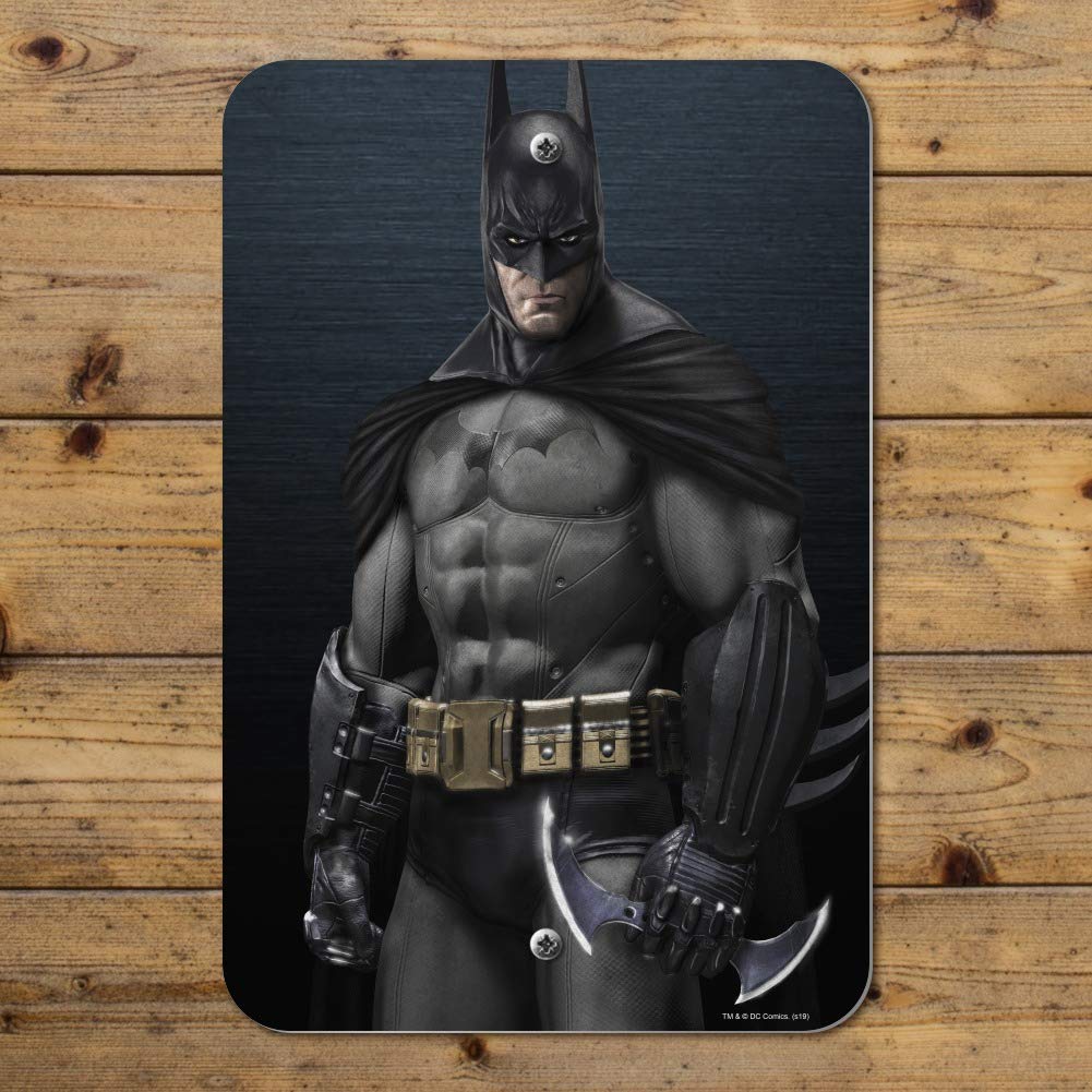 Batman Arkham Asylum Video Game Wall Sign - DC Comics Collectible Decor for Home, Office & Gaming Room | Perfect for Superhero Fans & Batman Lovers