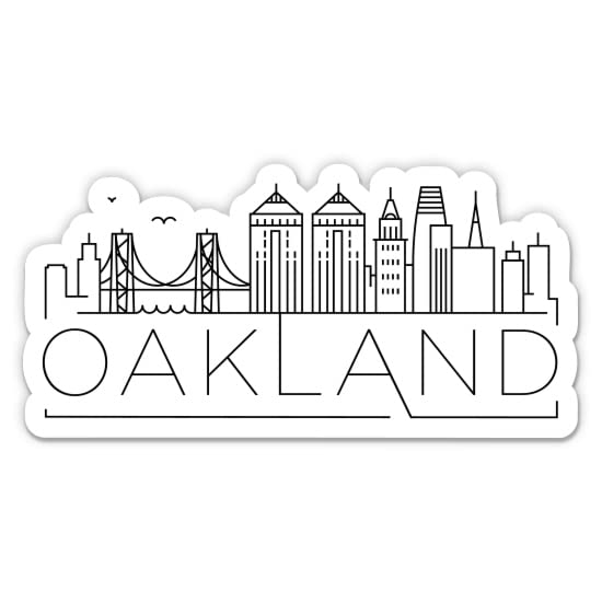 Squiddy Oakland California Vinyl Sticker Decal - 3