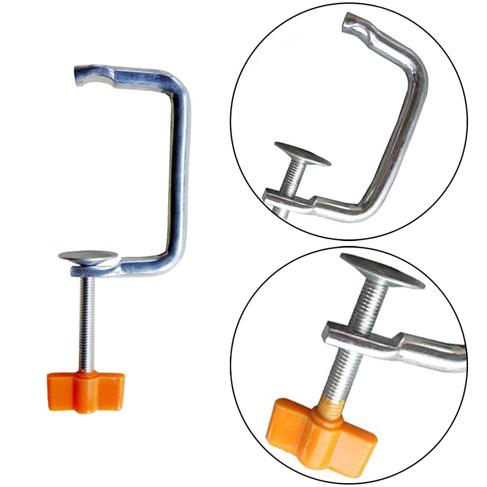 JaSiTeBW Pasta Maker Handle Replacement - Adjustable Table Clamp & Manual Fixing Clip for Manual Pasta Machines | Durable Pasta Machine Holder for Home Kitchen & Italian Cooking