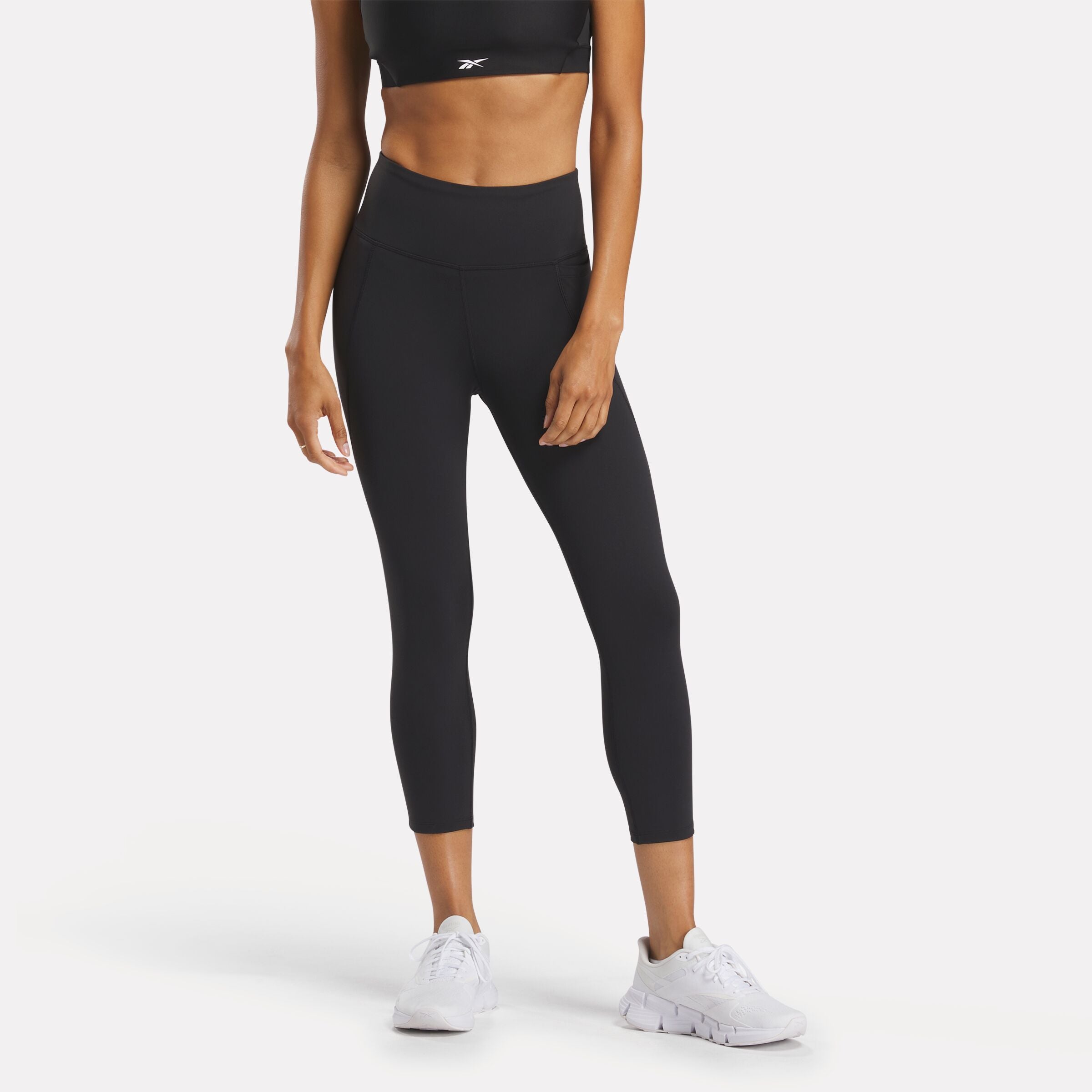 LUX 3/4 Hour Tight Black - High Waist Workout Leggings for Women - Yoga, Running, Gym & Lounge Wear