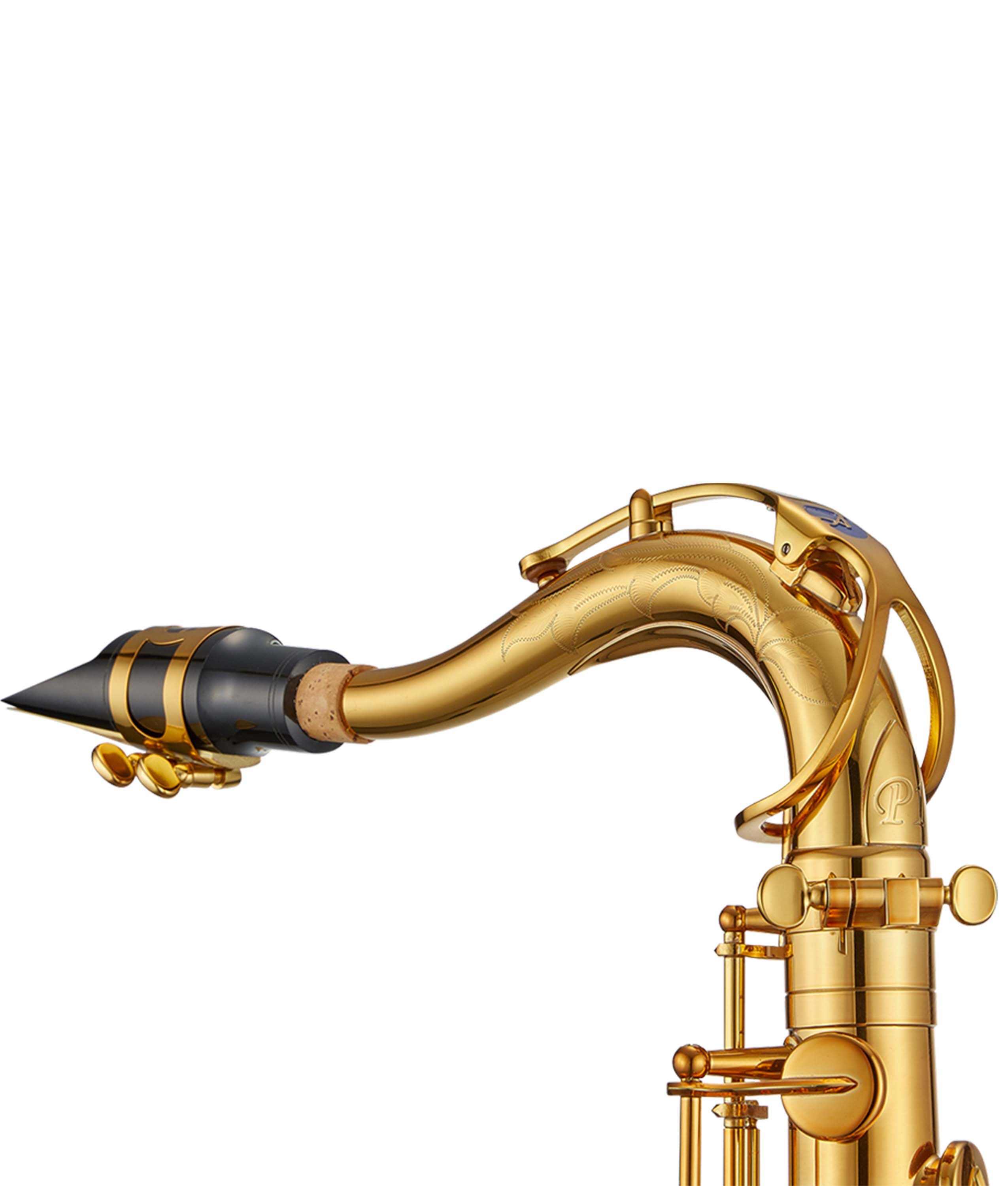 Antigua Winds TS6200 ProOne Tenor Saxophone - Professional Amber Brass Instrument for Jazz, Band & Studio Performance
