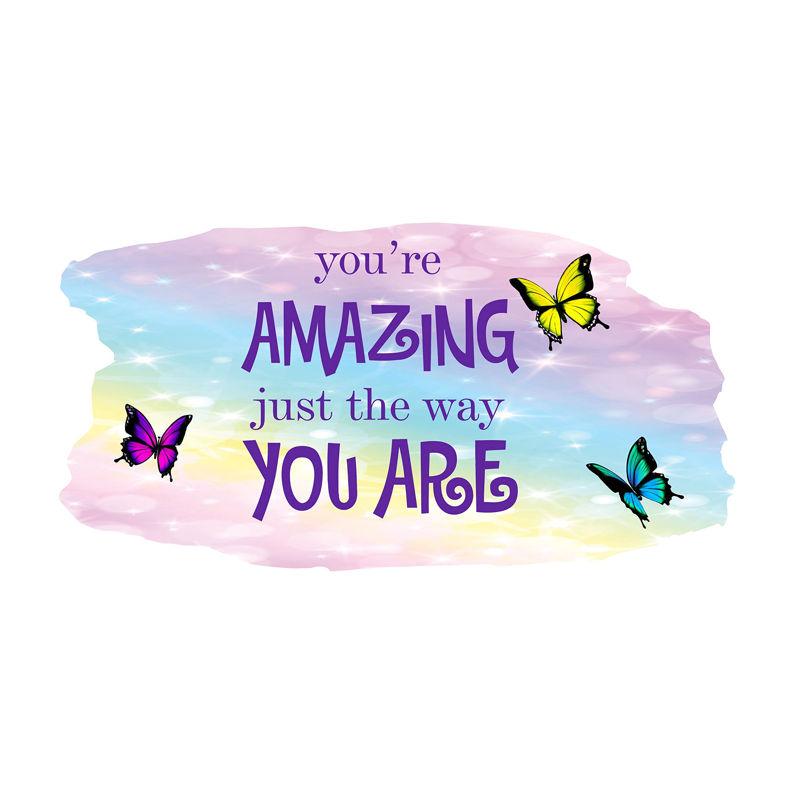 Inspirational Wall Decals for Kids Room - Motivational Quotes & Sayings Stickers for Boys & Girls Bedroom Decor (30x15 Inches) - Perfect for Nursery, Playroom & DIY Home Decor Projects