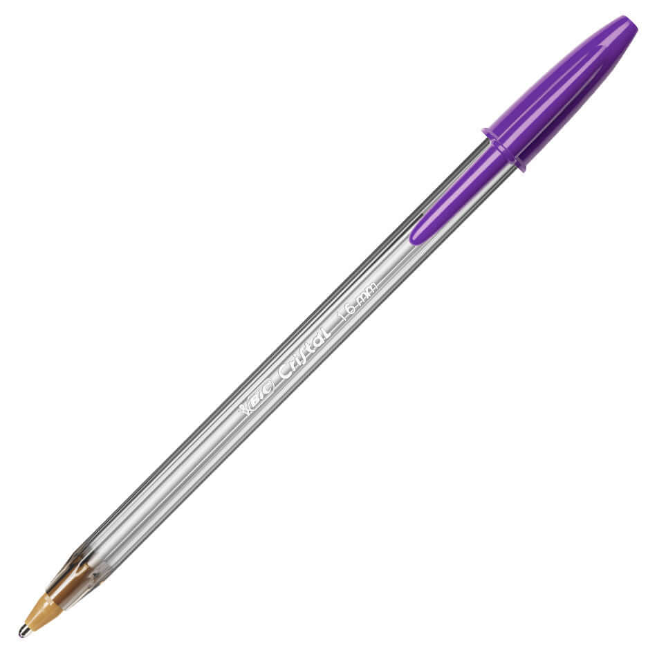 BIC Cristal Fun Ballpoint Pen - 10 Pack, Medium Point (1.0mm), Assorted Colors - Smooth Writing for School, Office & Home Use