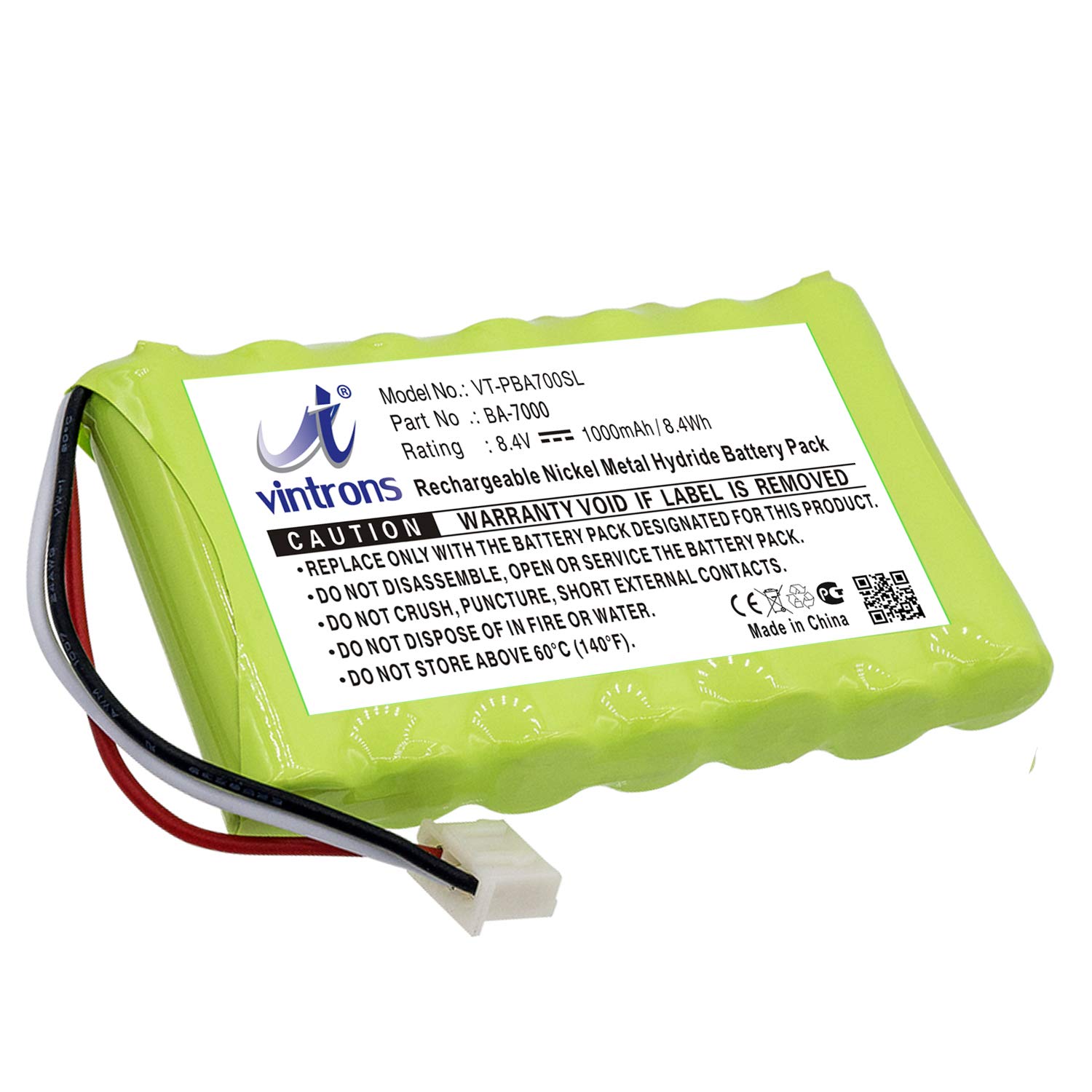 VI VINTRONS Replacement Battery for Brother PT-7600 Label Printer - Compatible with PT-7600 & P-Touch Series - Perfect for Office Labeling, Shipping & Organization