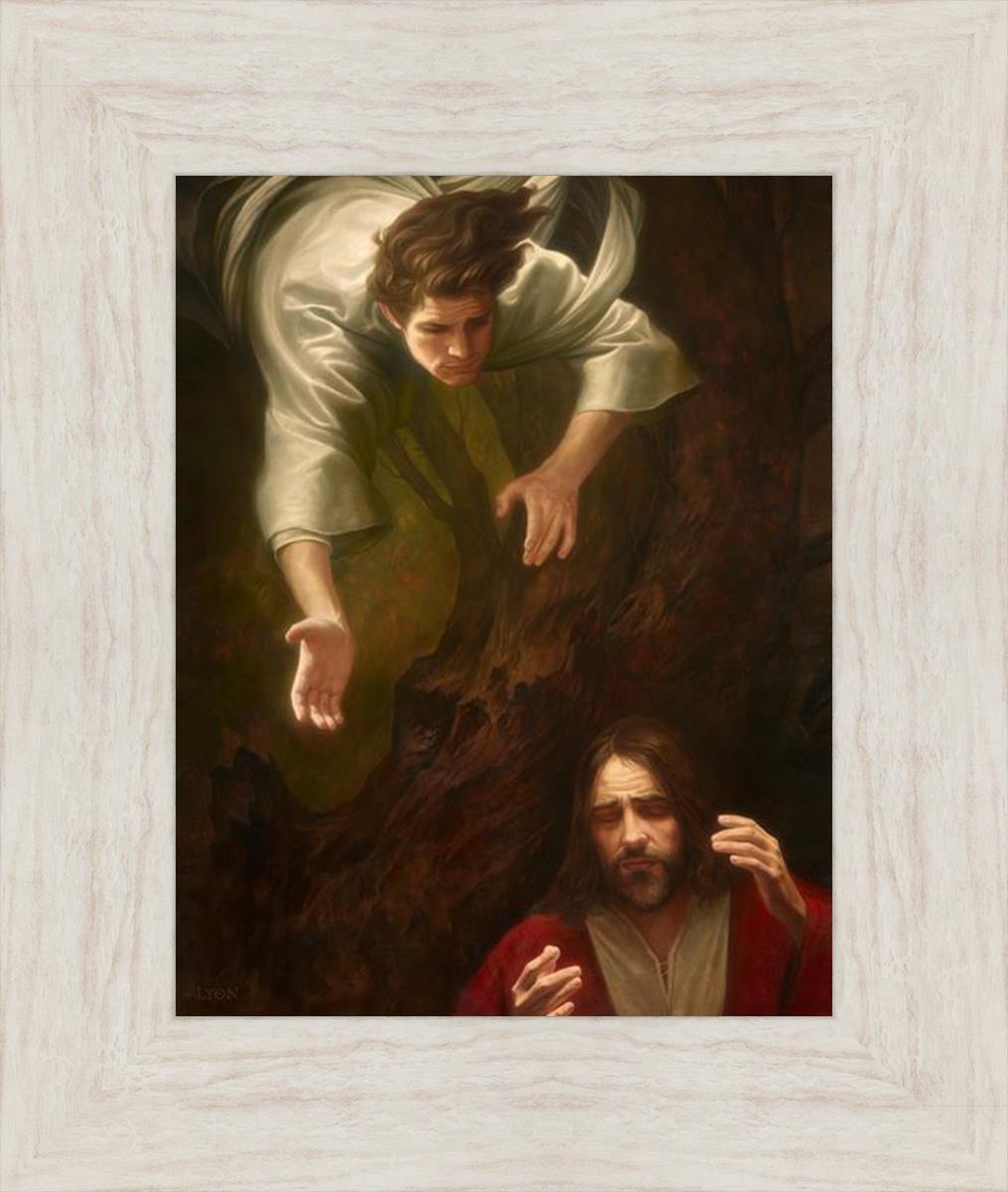 Gethsemane by Howard Lyon - Premium Religious Art Print for Home & Church Decor - Perfect for Worship Spaces, Prayer Rooms & Sacred Wall Art