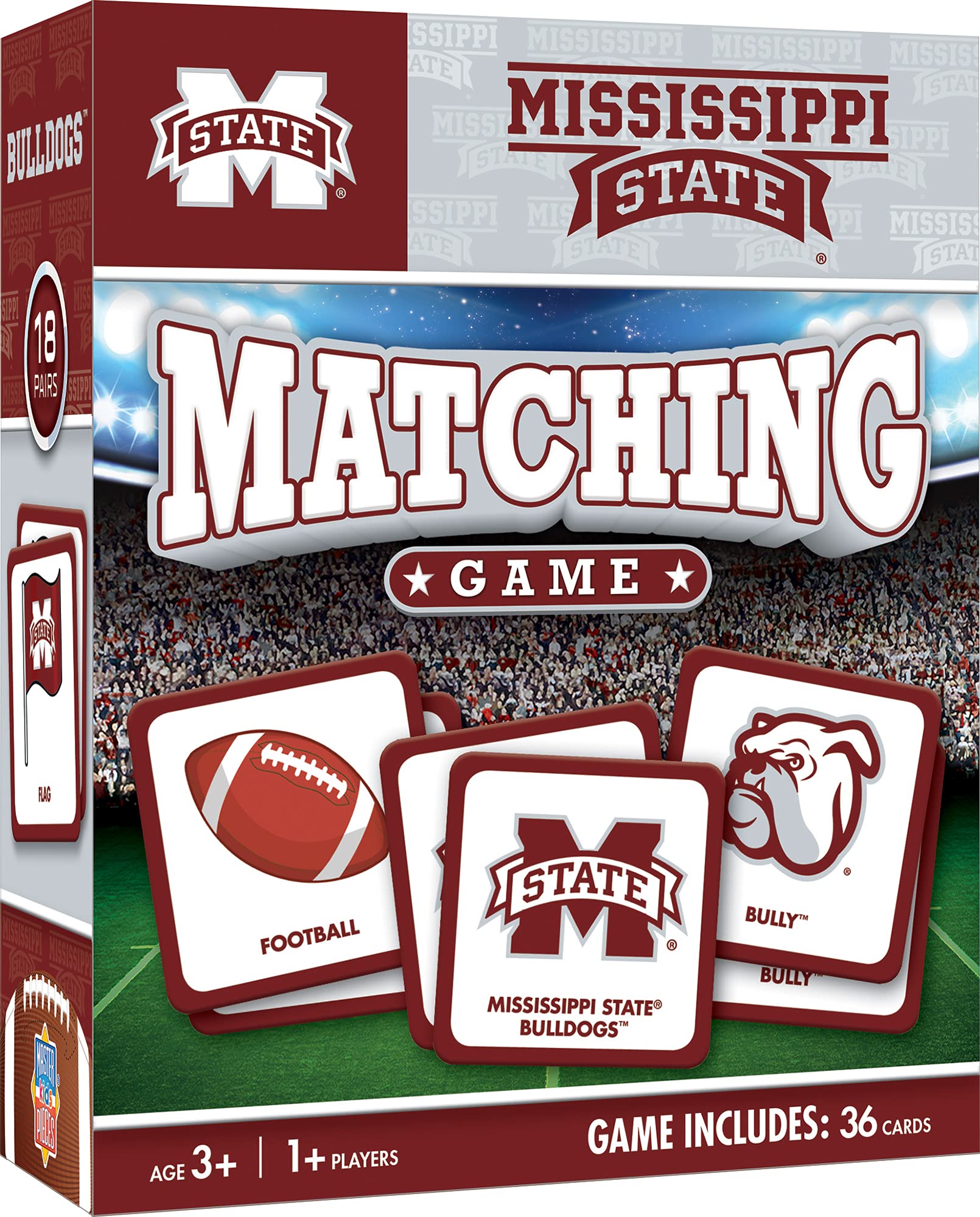 NCAA Unisex Matching Game Set - Perfect for Family Game Nights, Sports Parties & College Fan Gifts