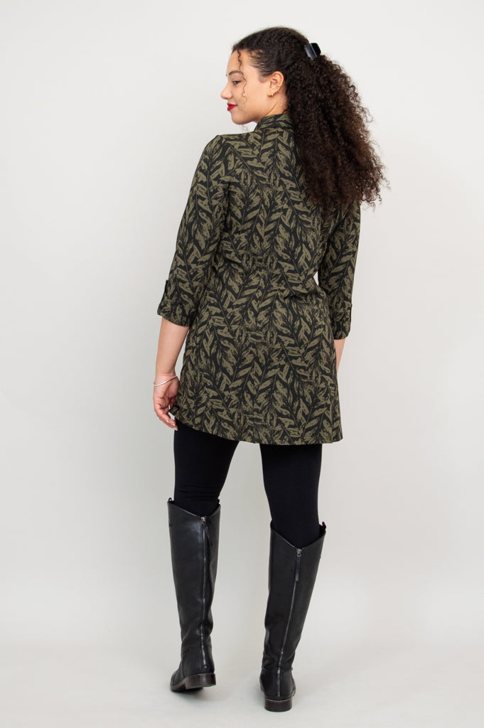 Charlie Tunic in Greenwood Bamboo Fabric - Women's Eco-Friendly Summer Top for Casual Wear & Beach Outfits